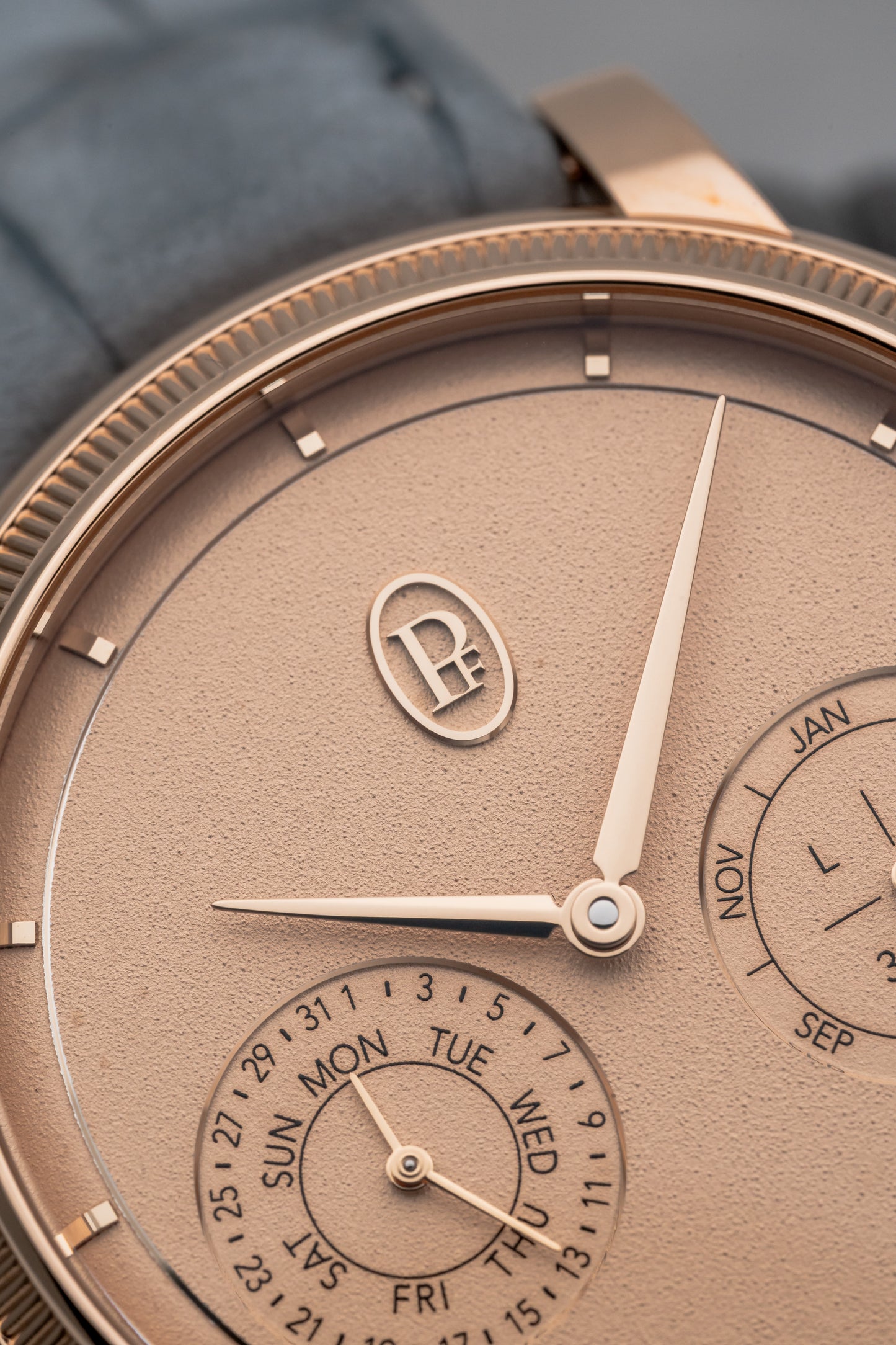 Parmigiani Fleurier Toric Perpetual Calendar PFH952 Golden Hour Dial