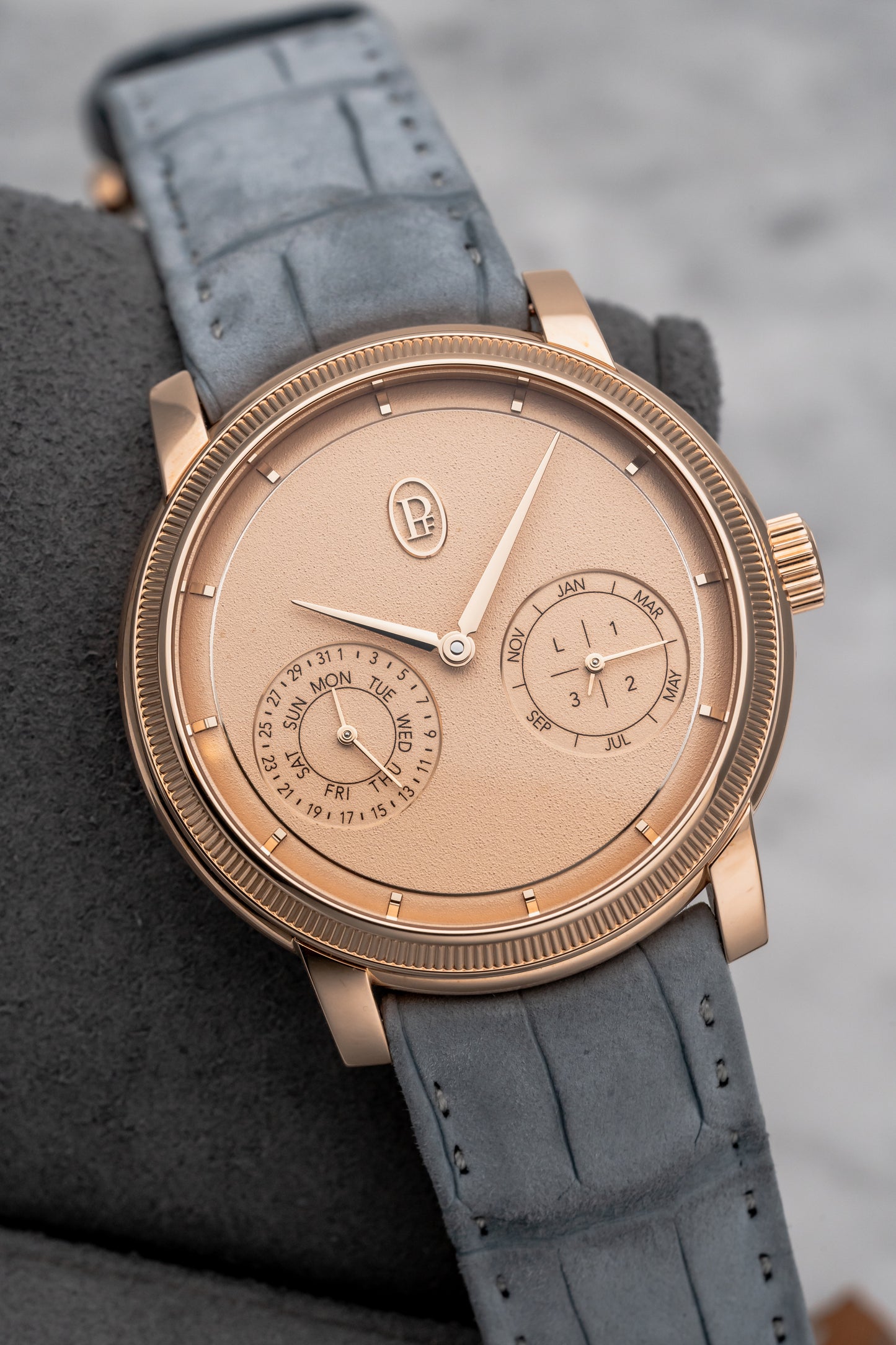 Parmigiani Fleurier Toric Perpetual Calendar PFH952 Golden Hour Dial