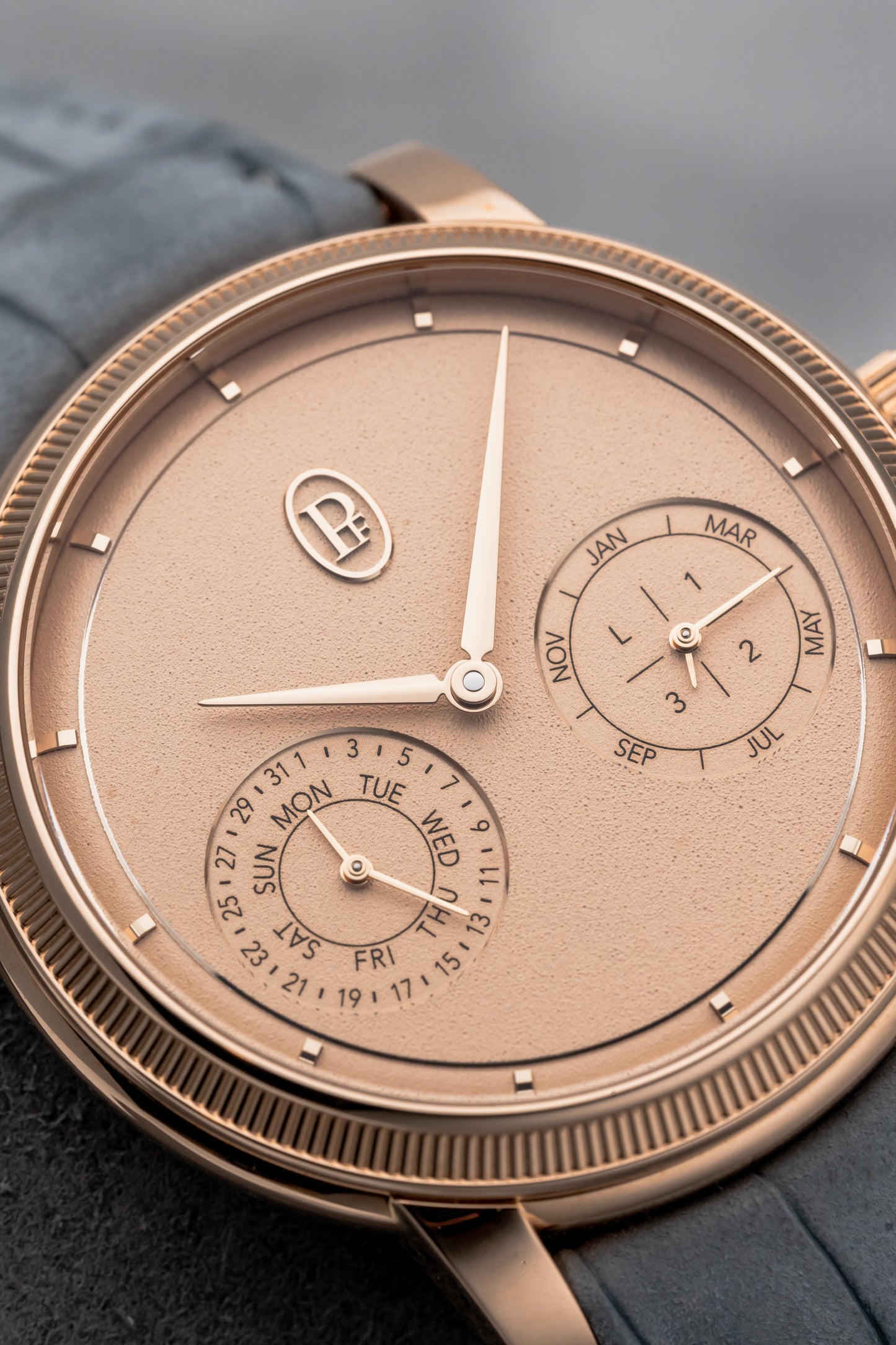 Parmigiani Fleurier Toric Perpetual Calendar PFH952 Golden Hour Dial