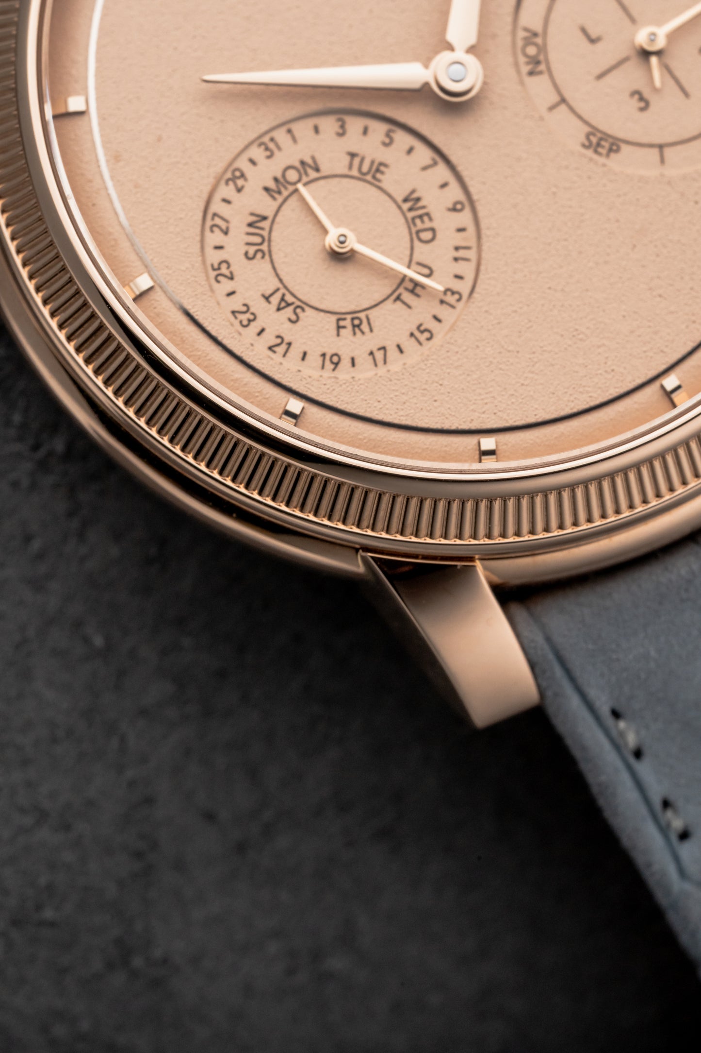 Parmigiani Fleurier Toric Perpetual Calendar PFH952 Golden Hour Dial