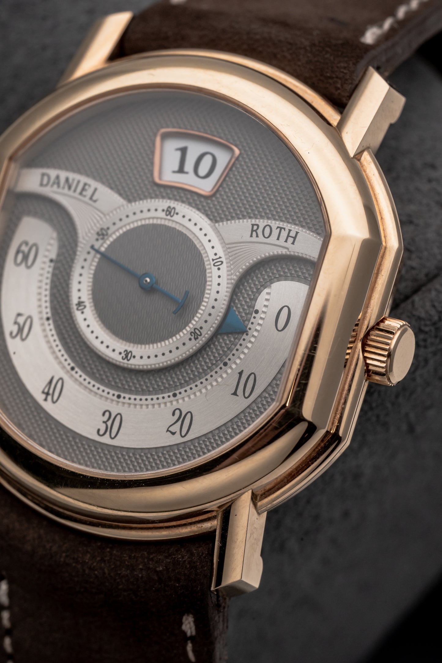 Daniel Roth Papillon Silver Guilloché Dial