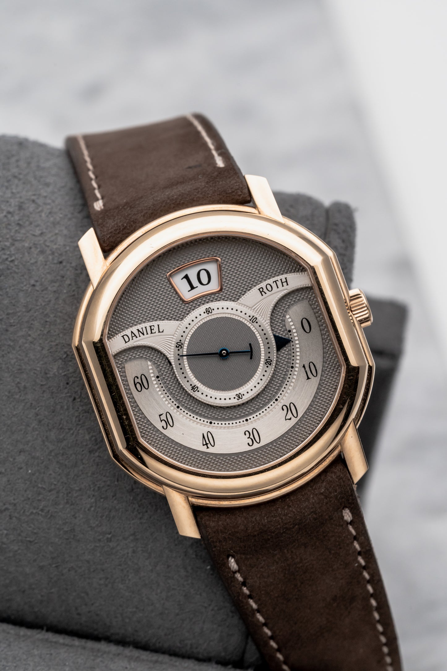 Daniel Roth Papillon Silver Guilloché Dial