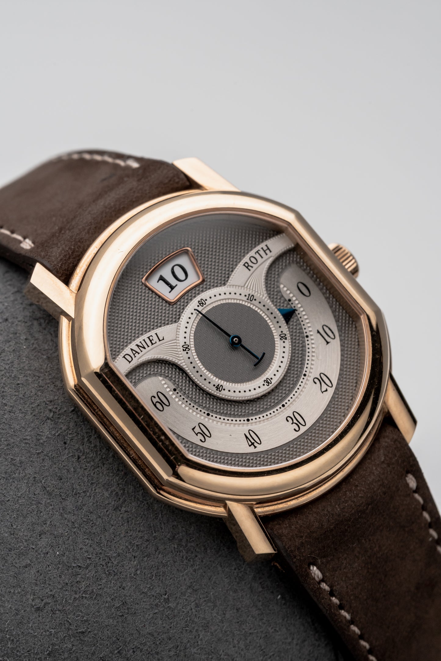 Daniel Roth Papillon Silver Guilloché Dial