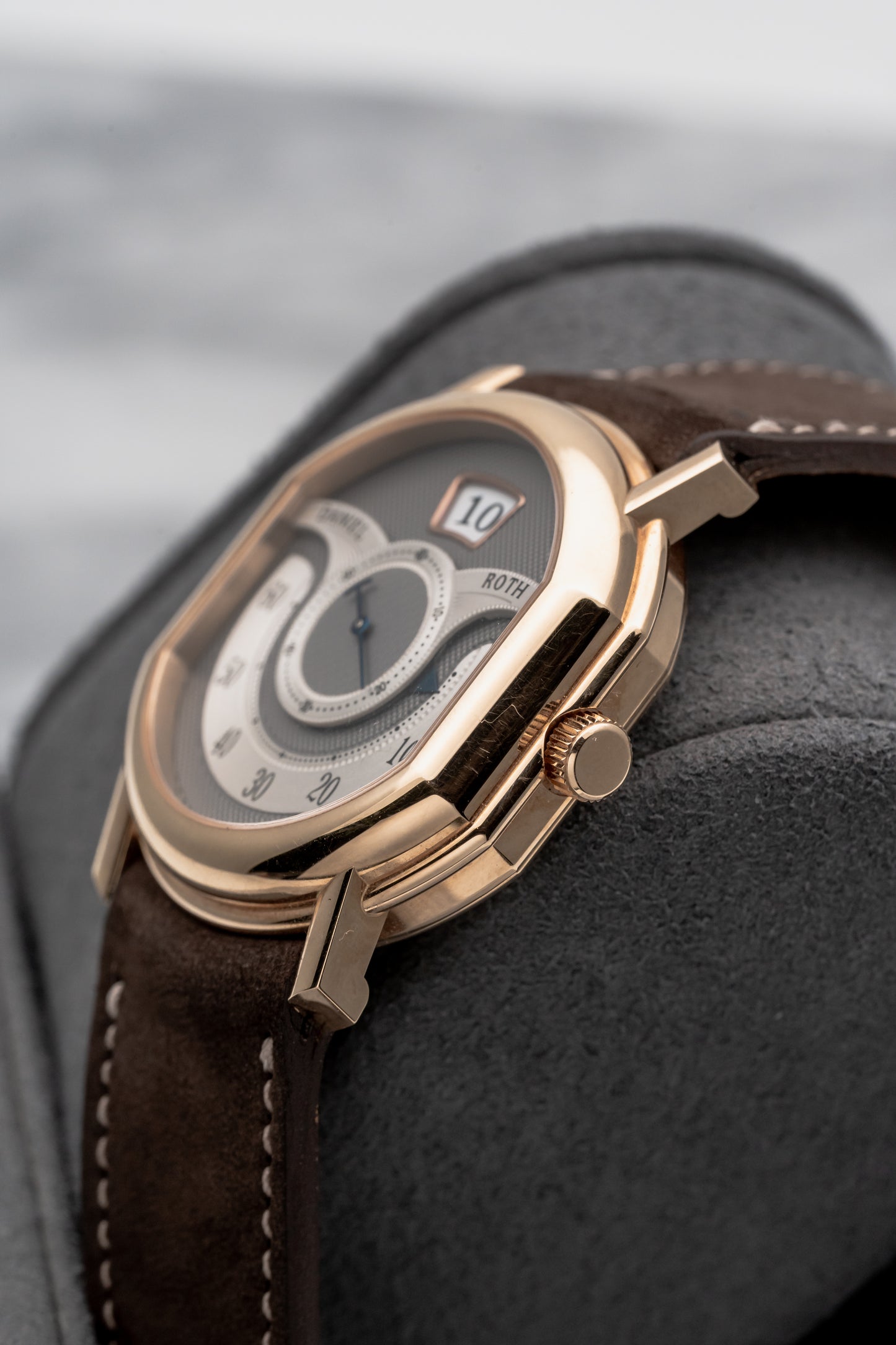 Daniel Roth Papillon Silver Guilloché Dial