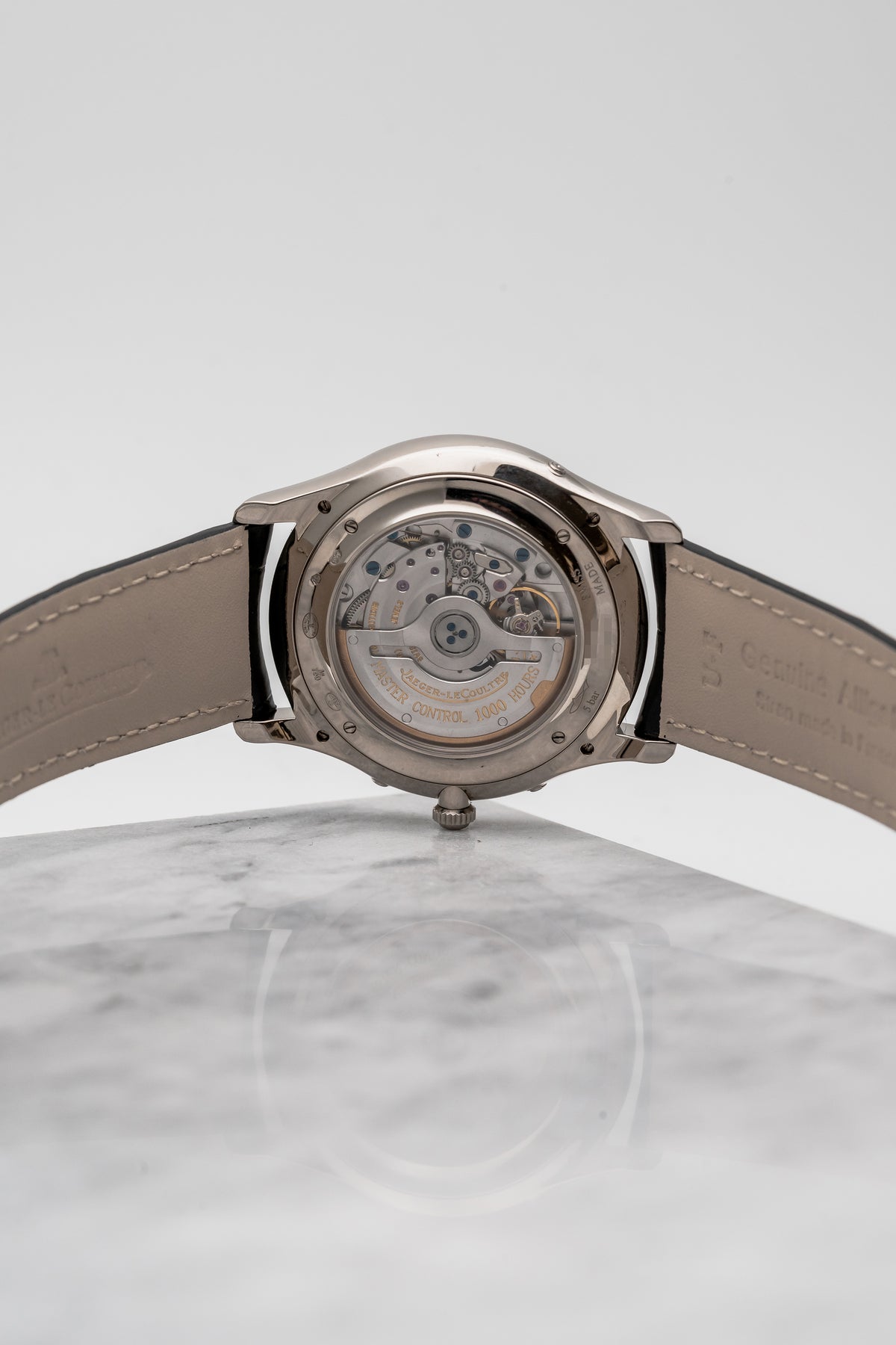 Jaeger-LeCoultre Master Ultra Thin Calendar Q1263520 Silver Grained Dial