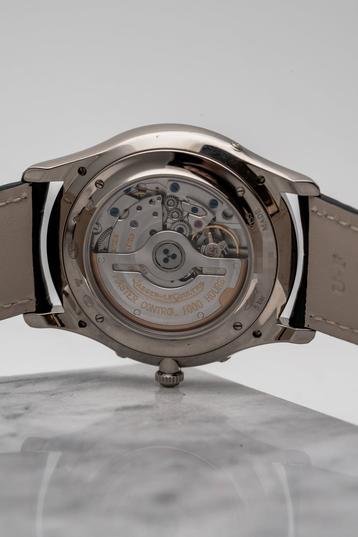 Jaeger-LeCoultre Master Ultra Thin Calendar Q1263520 Silver Grained Dial