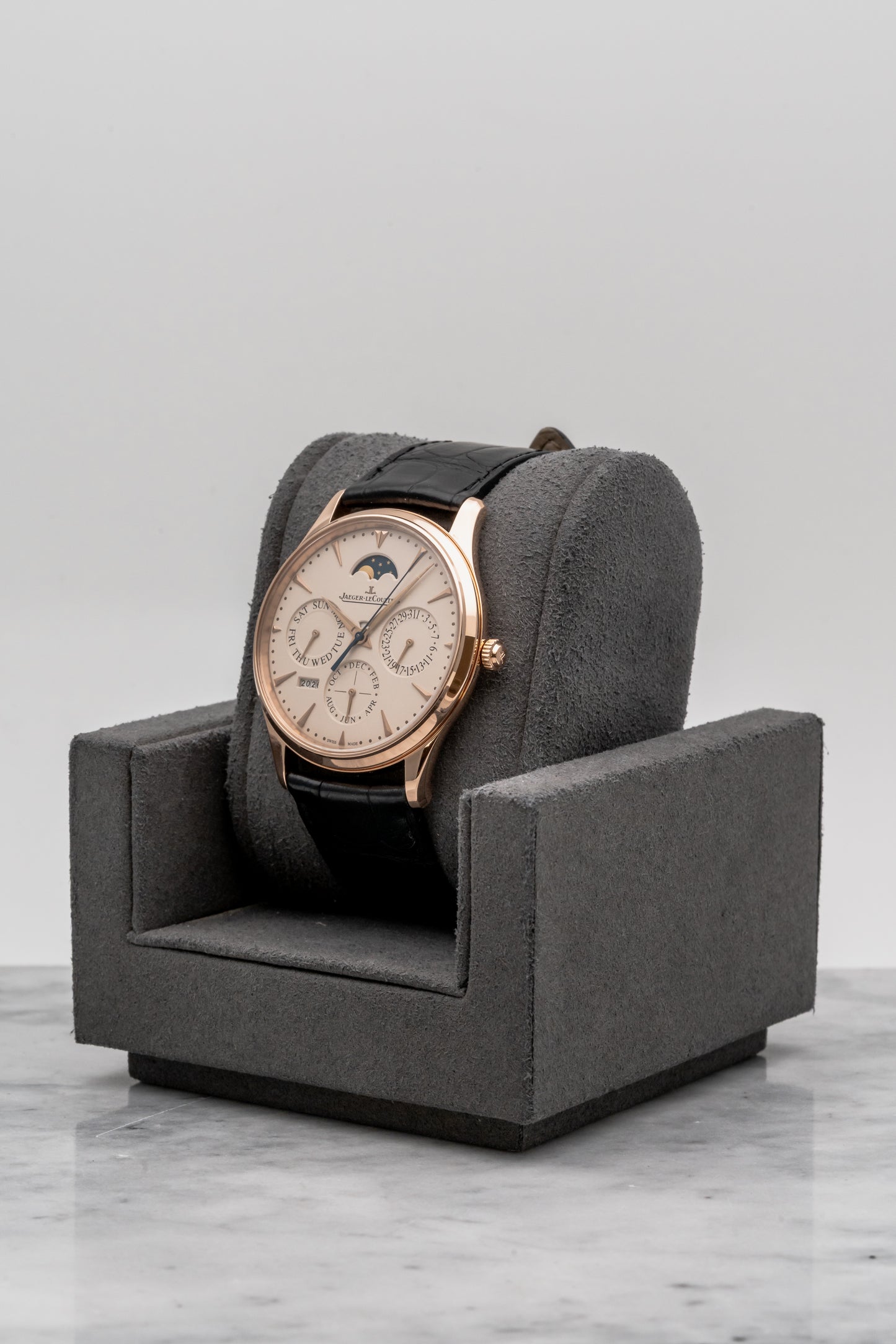 Jaeger-LeCoultre Master Ultra Thin Perpetual Q1302520 Silver Dial