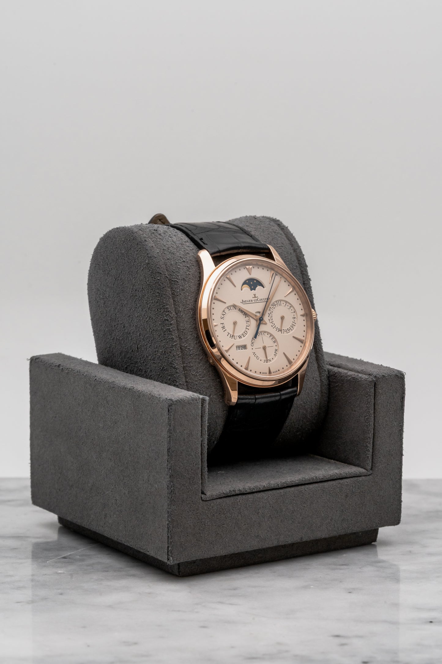 Jaeger-LeCoultre Master Ultra Thin Perpetual Q1302520 Silver Dial