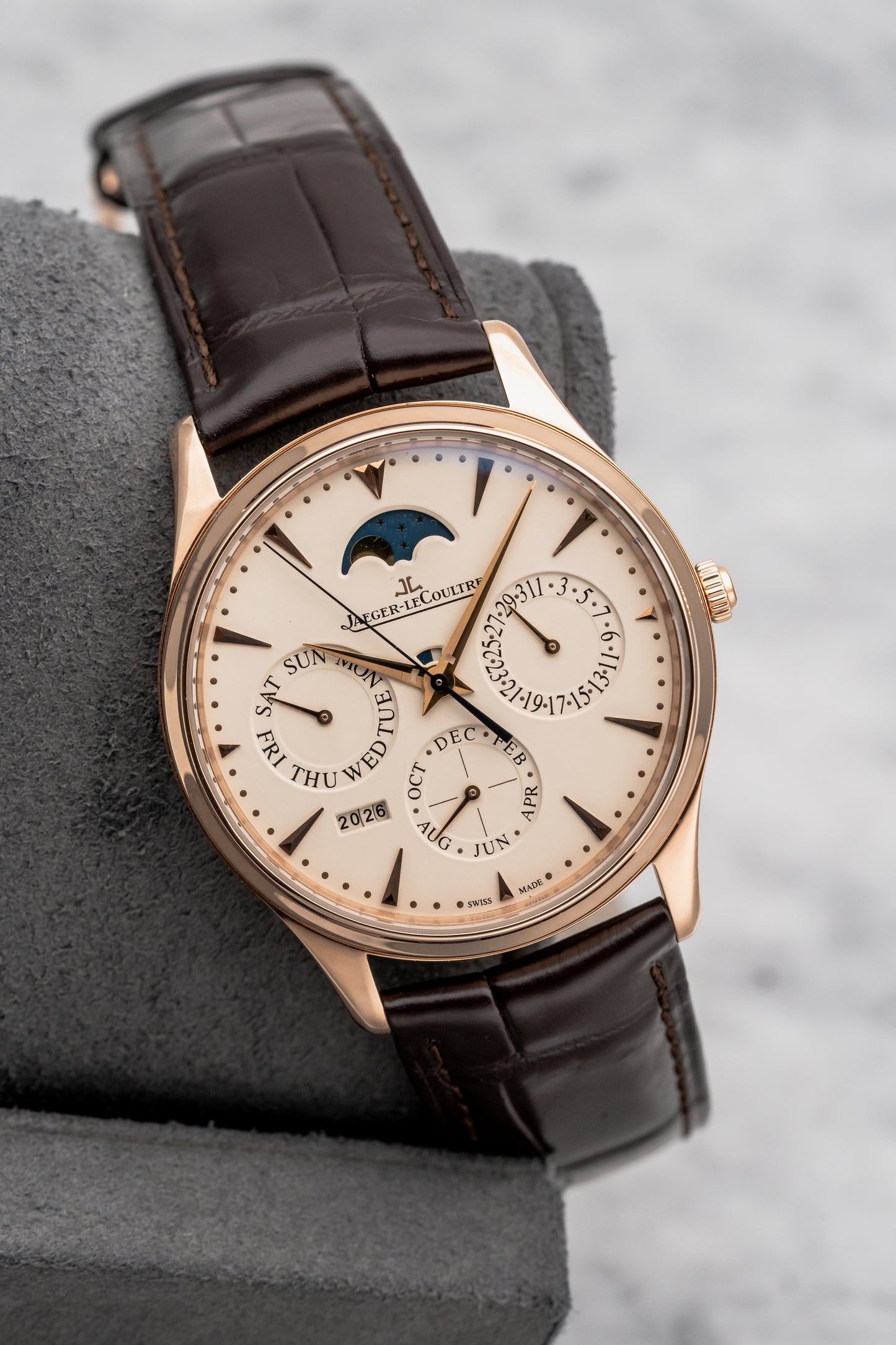 Jaeger-LeCoultre Master Ultra Thin Perpetual Q1302520 Beige Dial