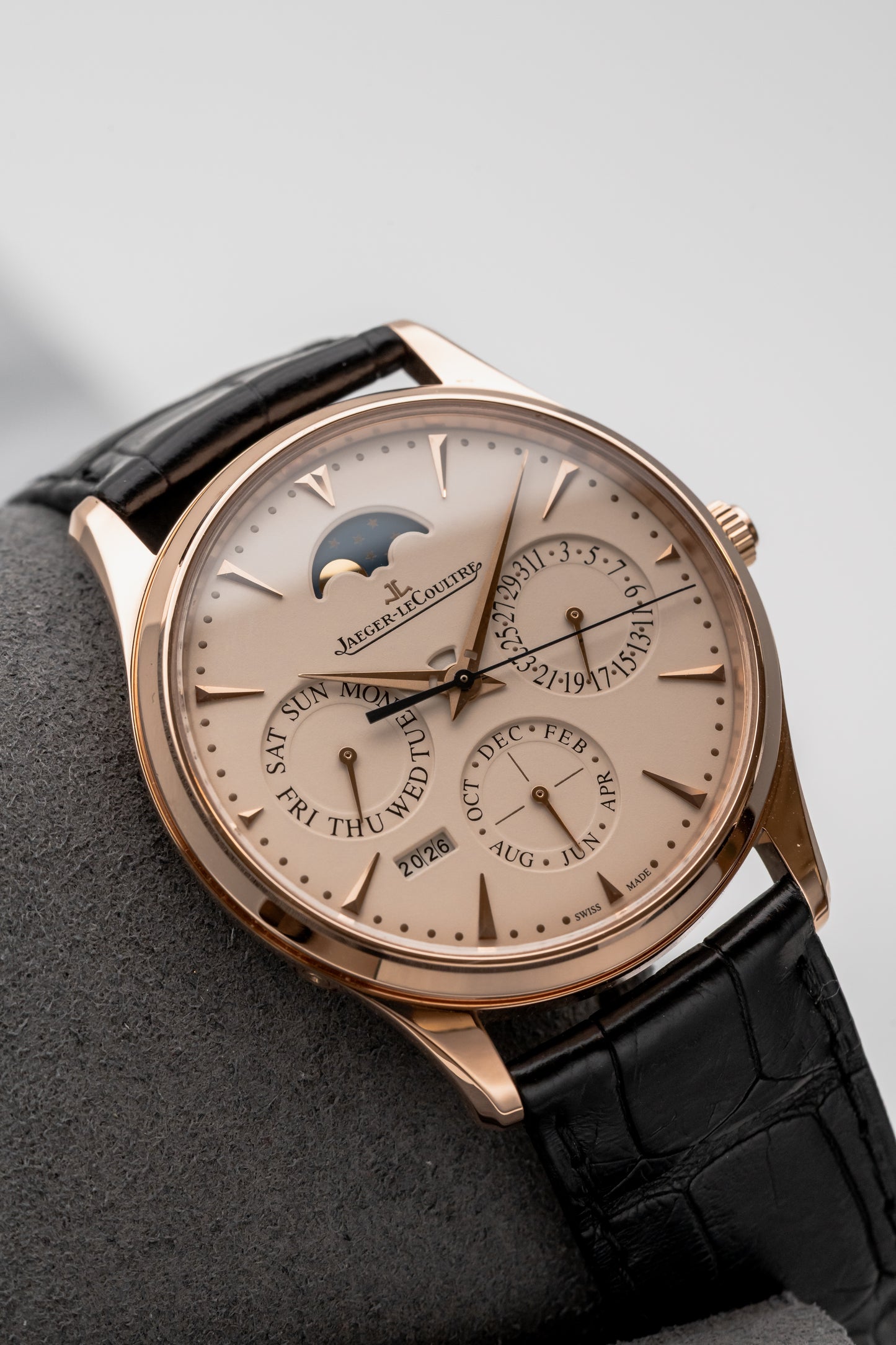 Jaeger-LeCoultre Master Ultra Thin Perpetual Q1302520 Silver Dial