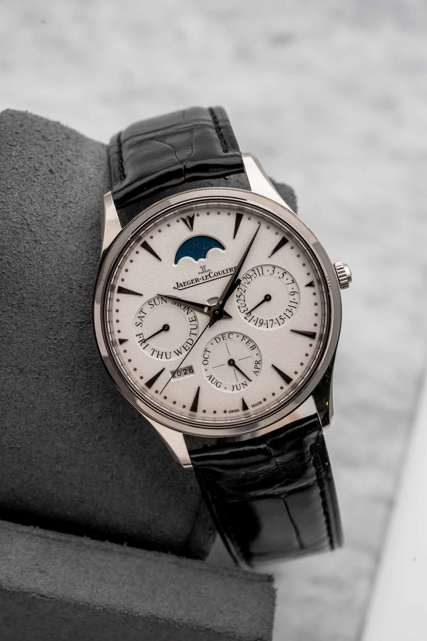 Jaeger-LeCoultre Master Ultra Thin Perpetual Calendar Q1303520 Silver Dial