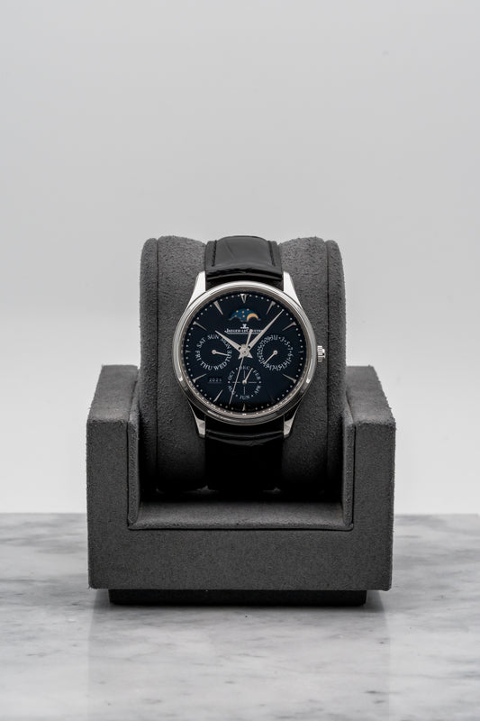 Jaeger-LeCoultre Master Ultra Thin Perpetual Q1308470 “Dr Strange” Black Dial