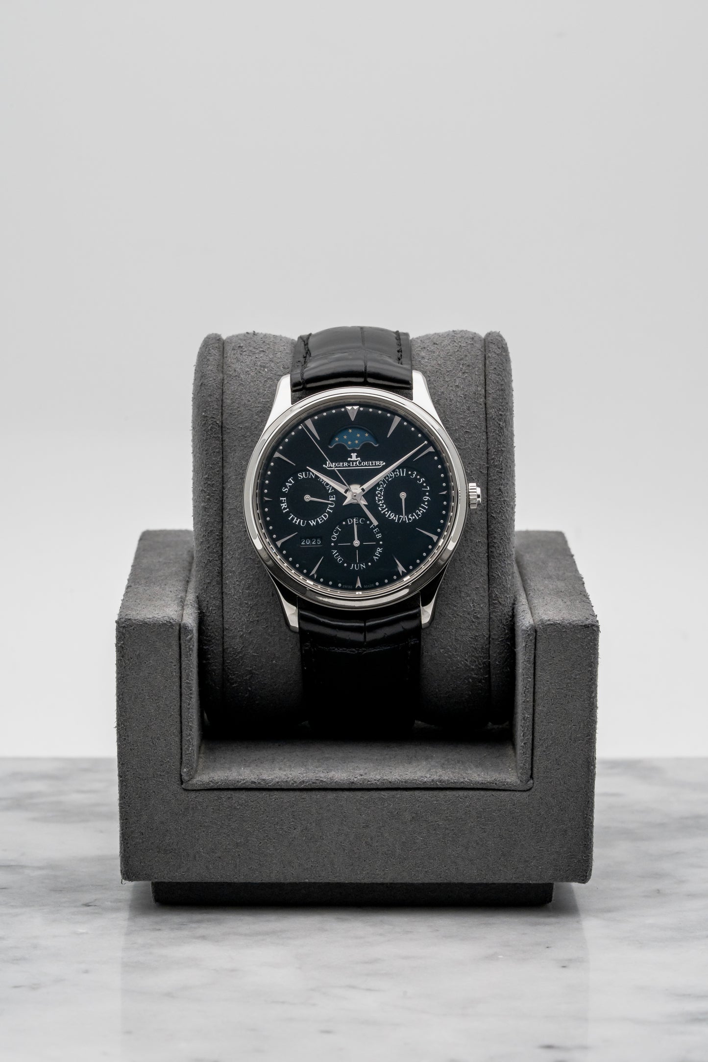 Jaeger-LeCoultre Master Ultra Thin Perpetual “Dr Strange” Q1308470 Black Dial