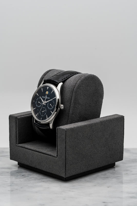 Jaeger-LeCoultre Master Ultra Thin Perpetual Q1308470 Stainless Steel, Black Dial
