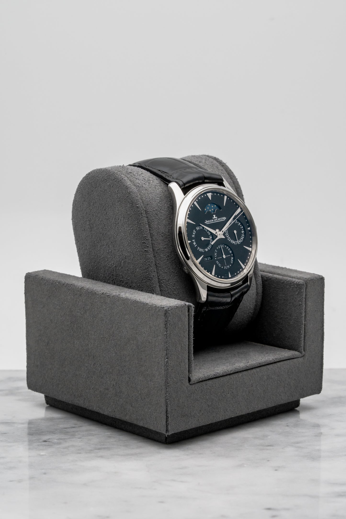 Jaeger-LeCoultre Master Ultra Thin Perpetual “Dr Strange” Q1308470 Black Dial