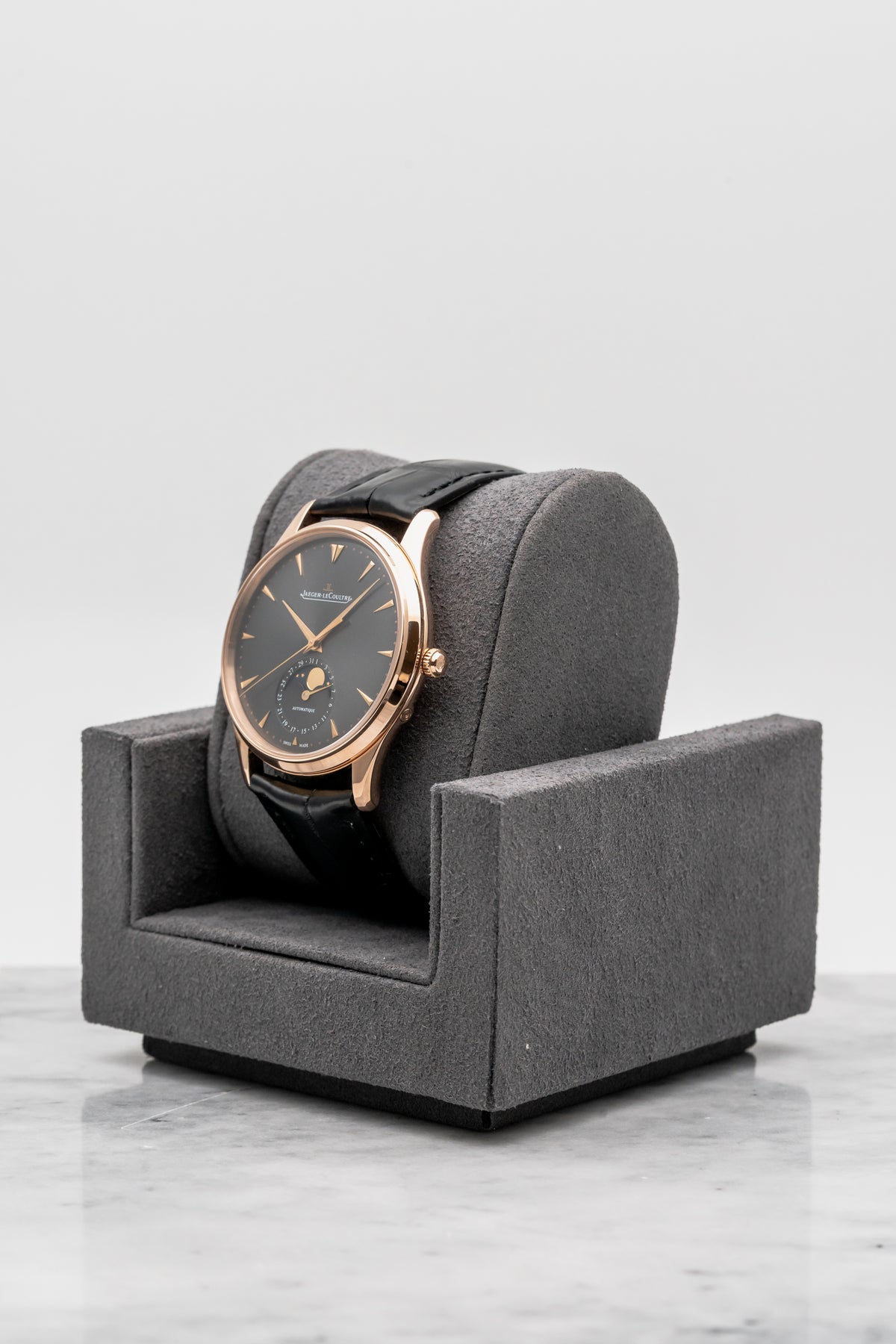 Jaeger-LeCoultre Master Ultra Thin Moon Q136255J Rose Gold Grey Dial Boutique Edition
