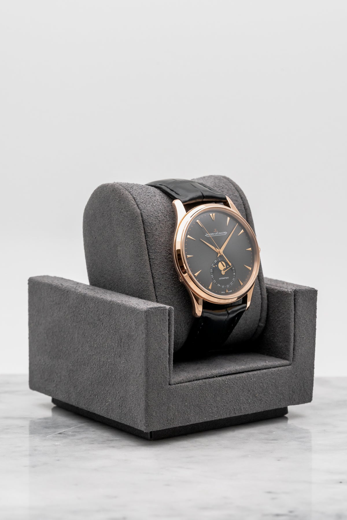 Jaeger-LeCoultre Master Ultra Thin Moon Q136255J Rose Gold Grey Dial Boutique Edition