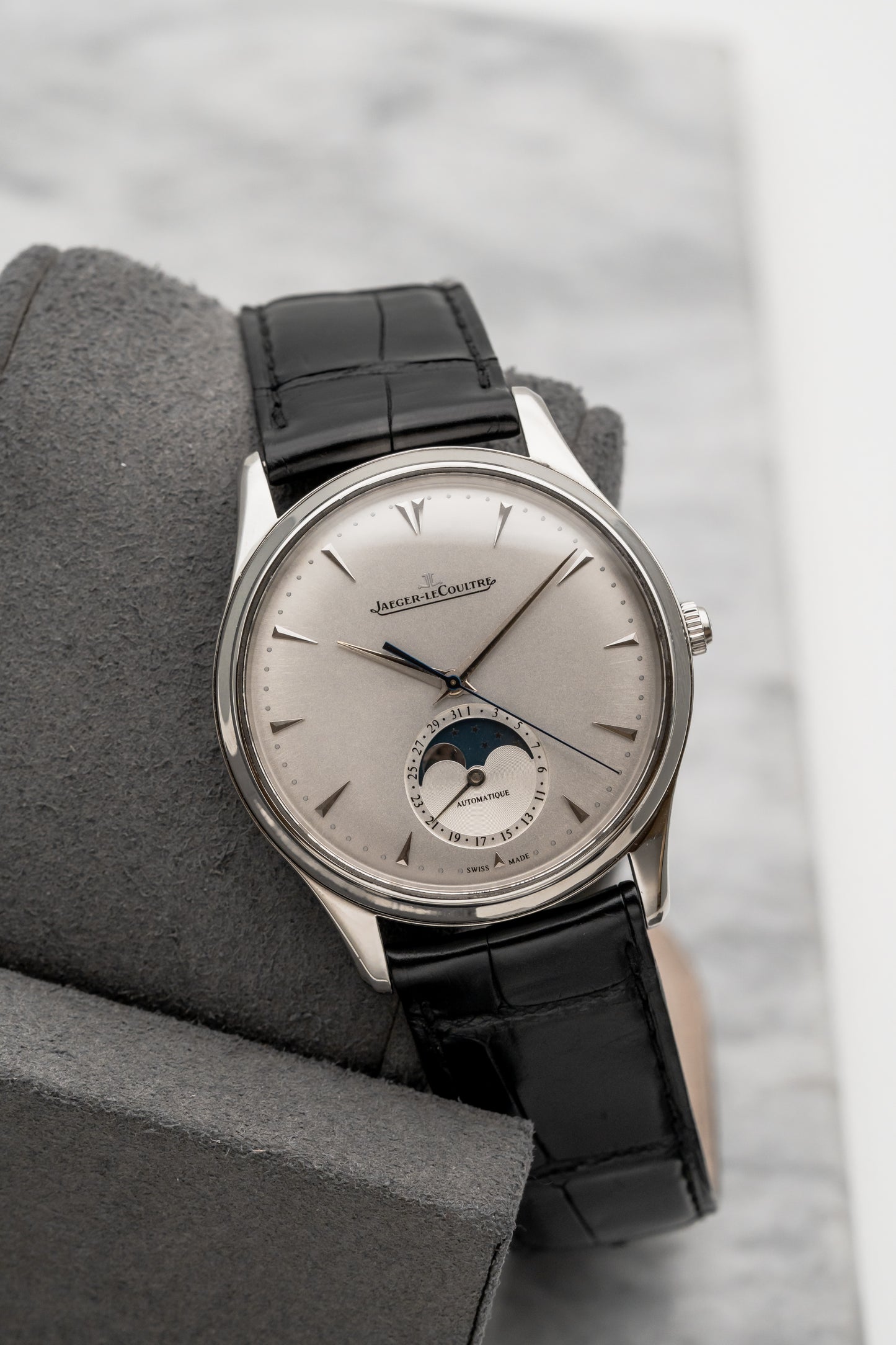 Jaeger-LeCoultre Master Ultra Thin Moon Q1368420 Silver Dial