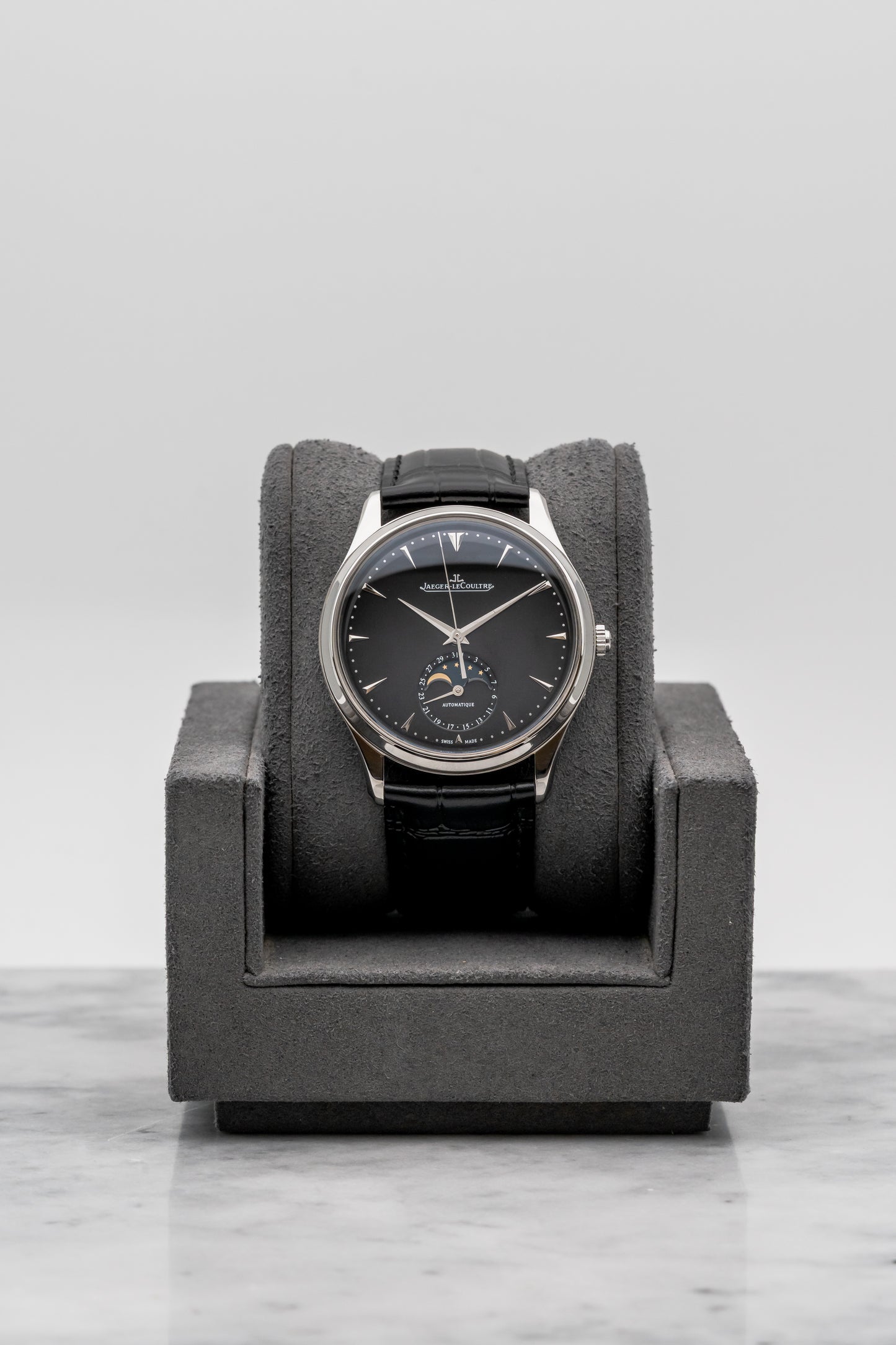 Jaeger-LeCoultre Master Ultra Thin Moon Q1368470 Black Dial