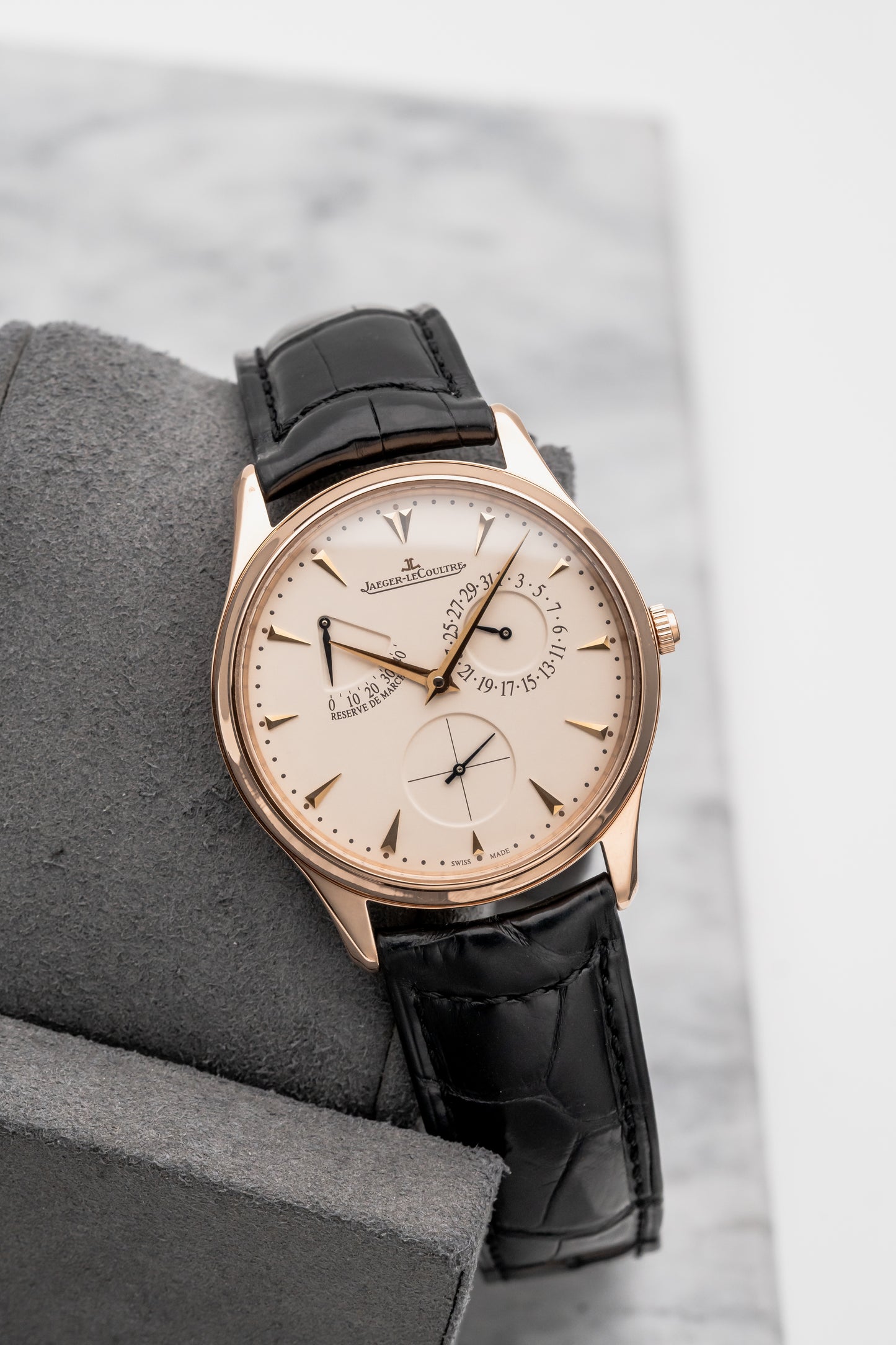 Jaeger-LeCoultre Master Ultra Thin Réserve de Marche Q1372520 Beige Dial
