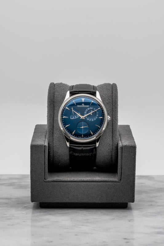 Jaeger-LeCoultre Master Ultra Thin Reserve de Marche Q1378480 Blue Dial