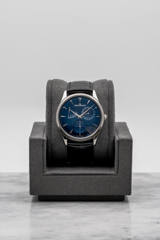 Jaeger-LeCoultre Master Ultra Thin Reserve de Marche Q1378480 Blue Dial