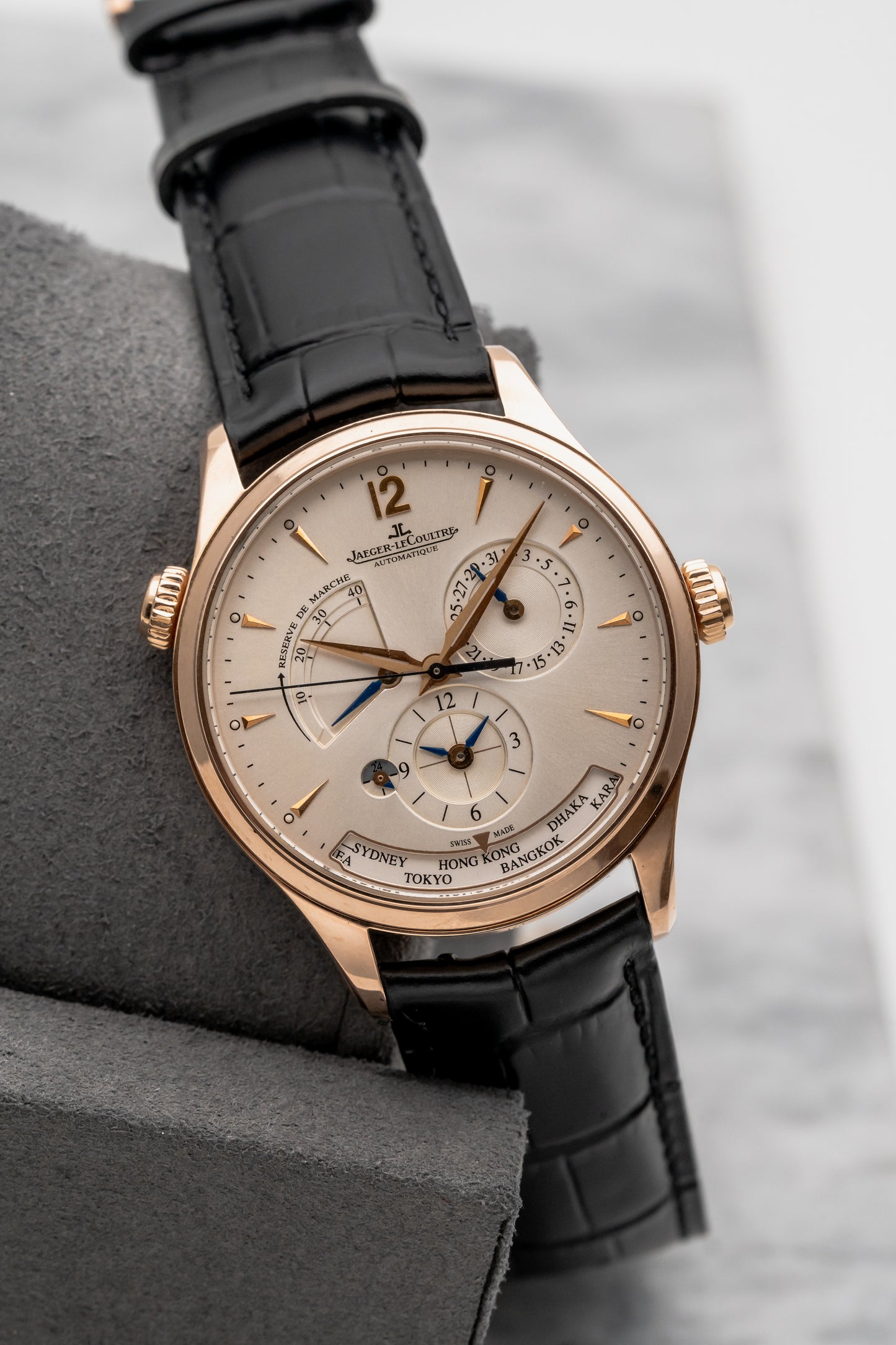 Jaeger-LeCoultre Master Geographic Q1422521 Silver Dial