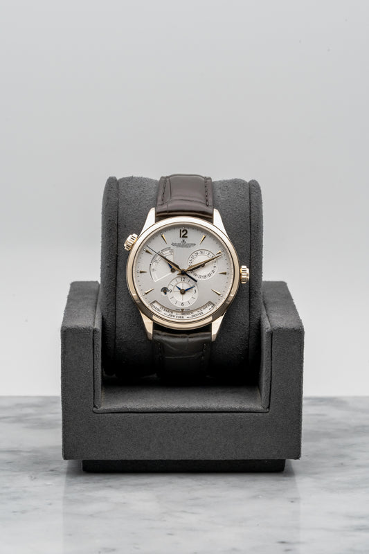 Jaeger-LeCoultre Master Geographic Q1422521 18K Rose Gold, Silver Dial