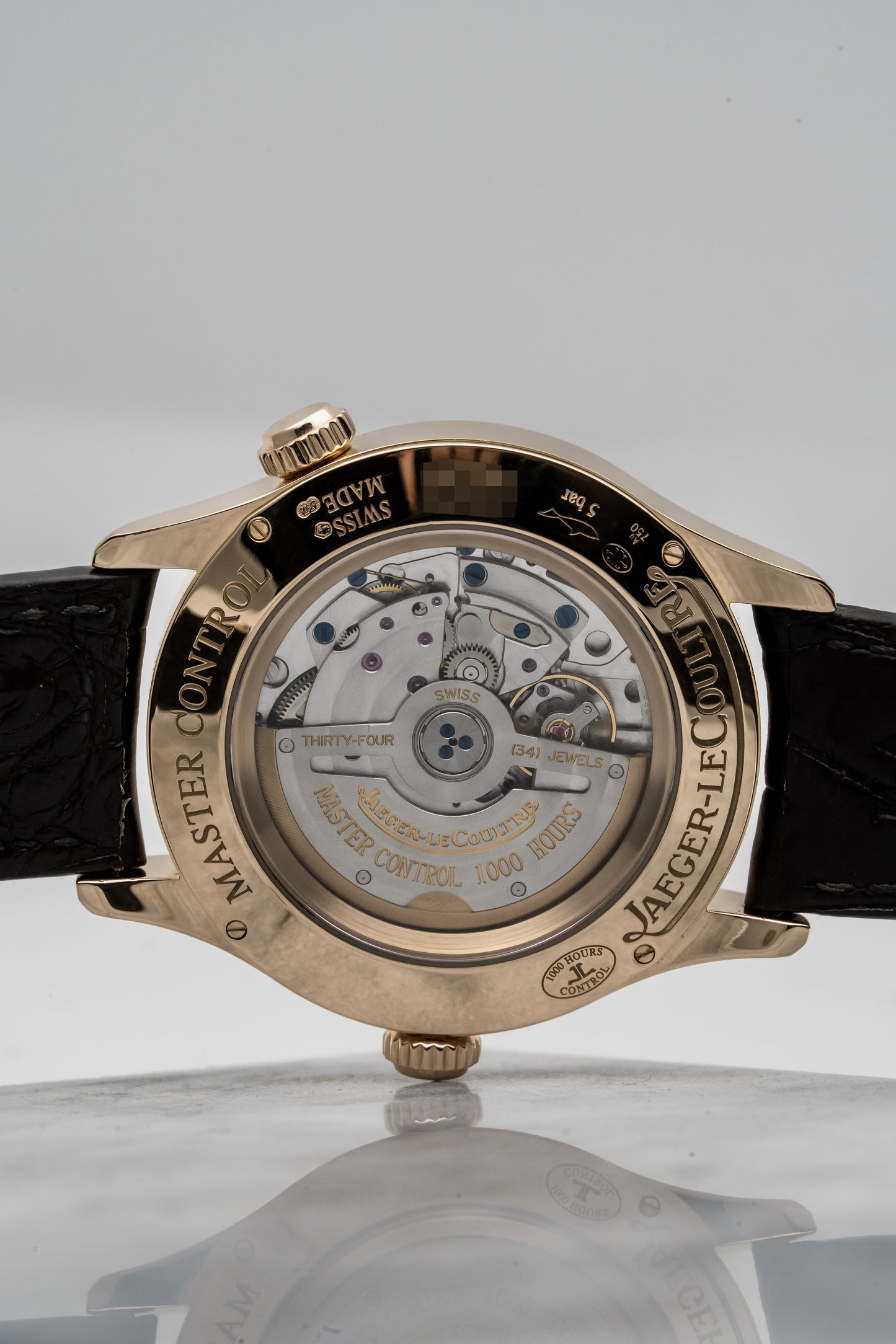 Jaeger-LeCoultre Master Geographic Q1422521 18K Rose Gold, Silver Dial