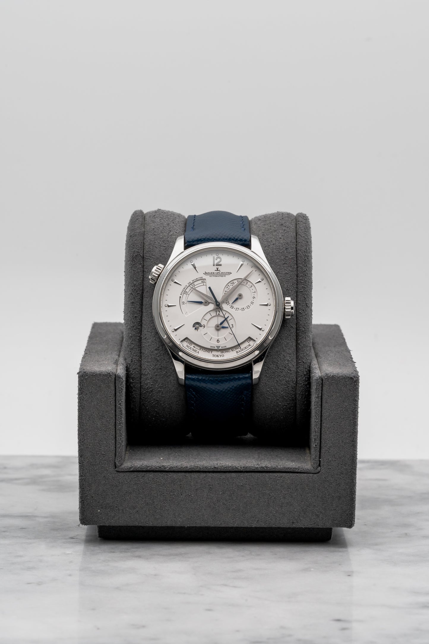 Jaeger-LeCoultre Master Control Geographic Q1428421, Silver Dial