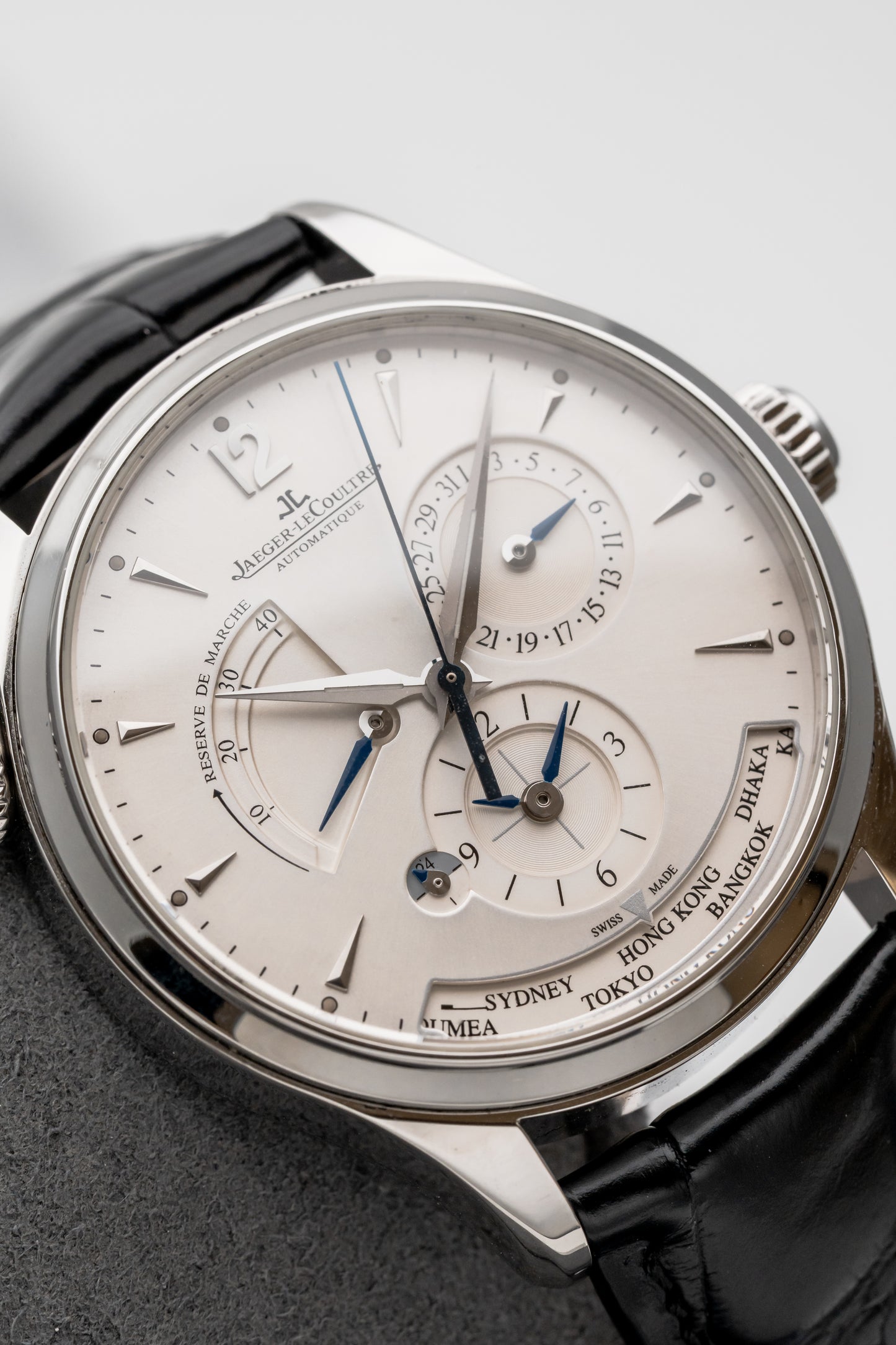Jaeger-LeCoultre Master Geographic Q1428421 Silver Dial