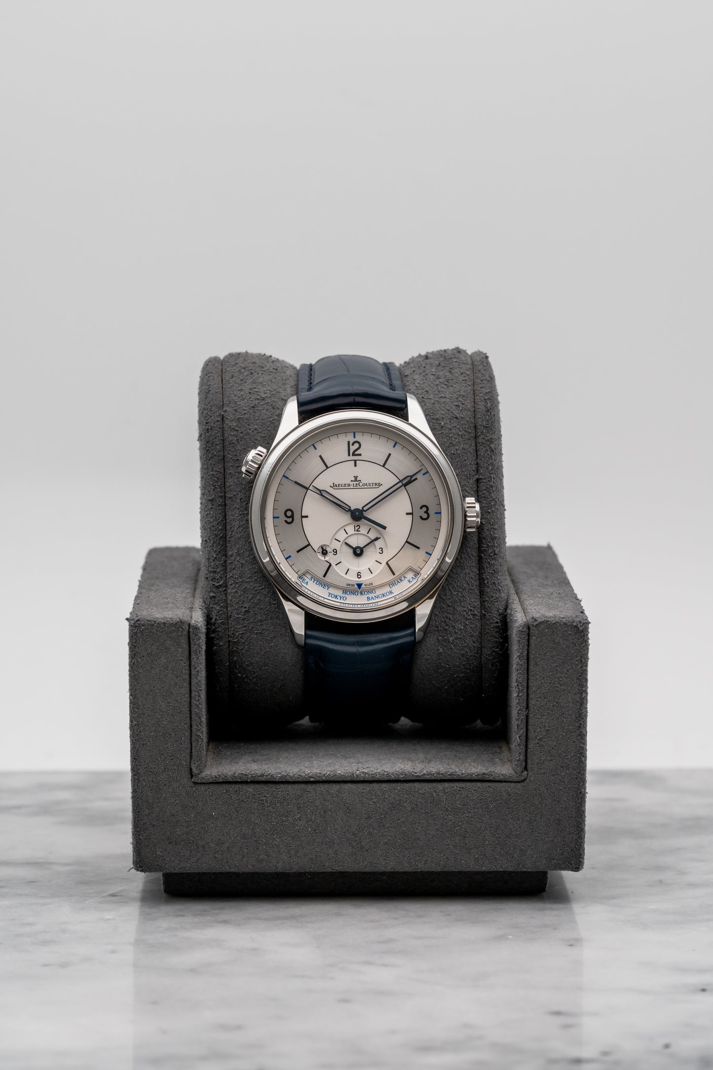 Jaeger-LeCoultre Master Geographic Q1428530 Silver Dial