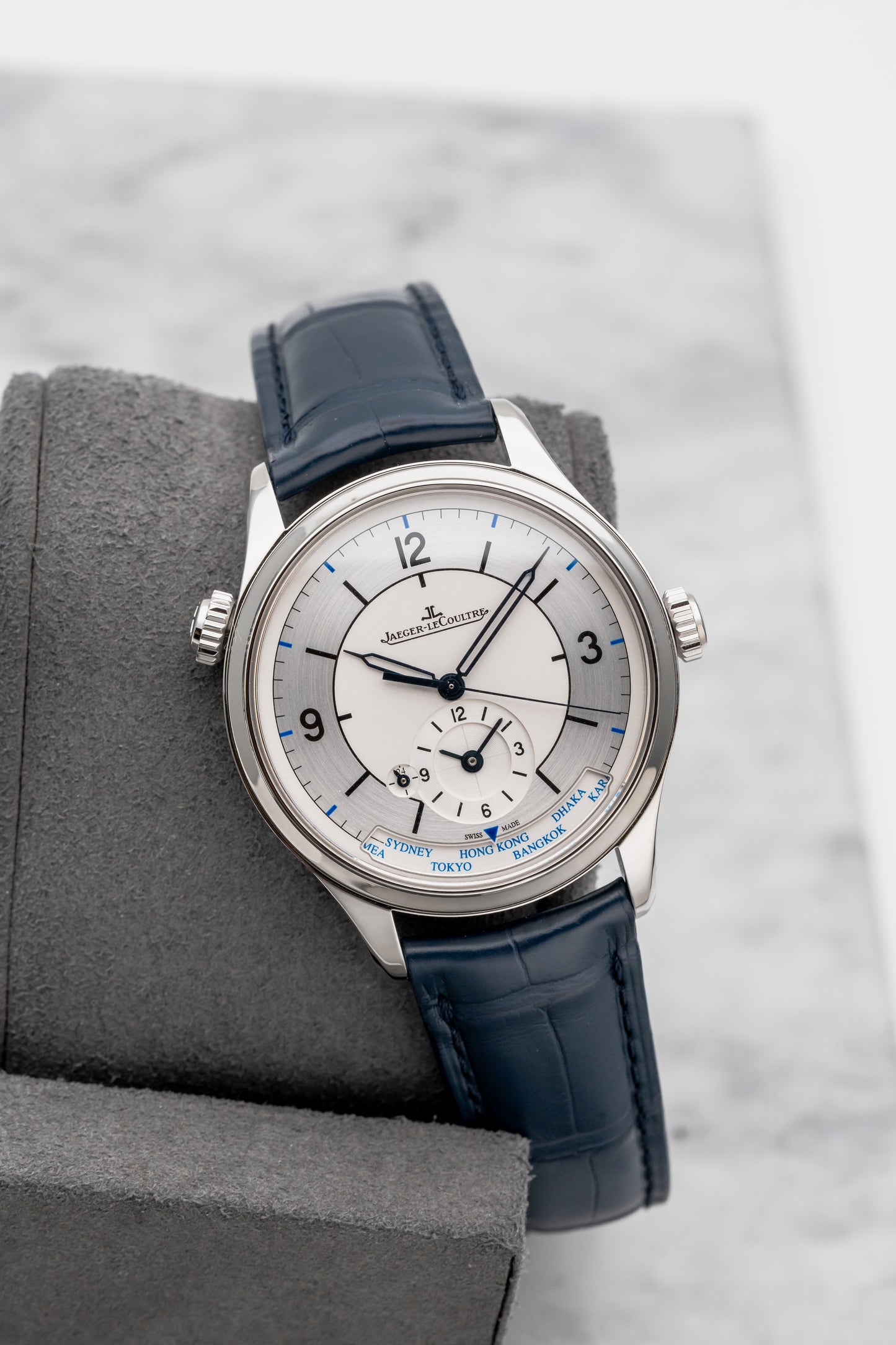 Jaeger-LeCoultre Master Geographic Q1428530 Silver Dial