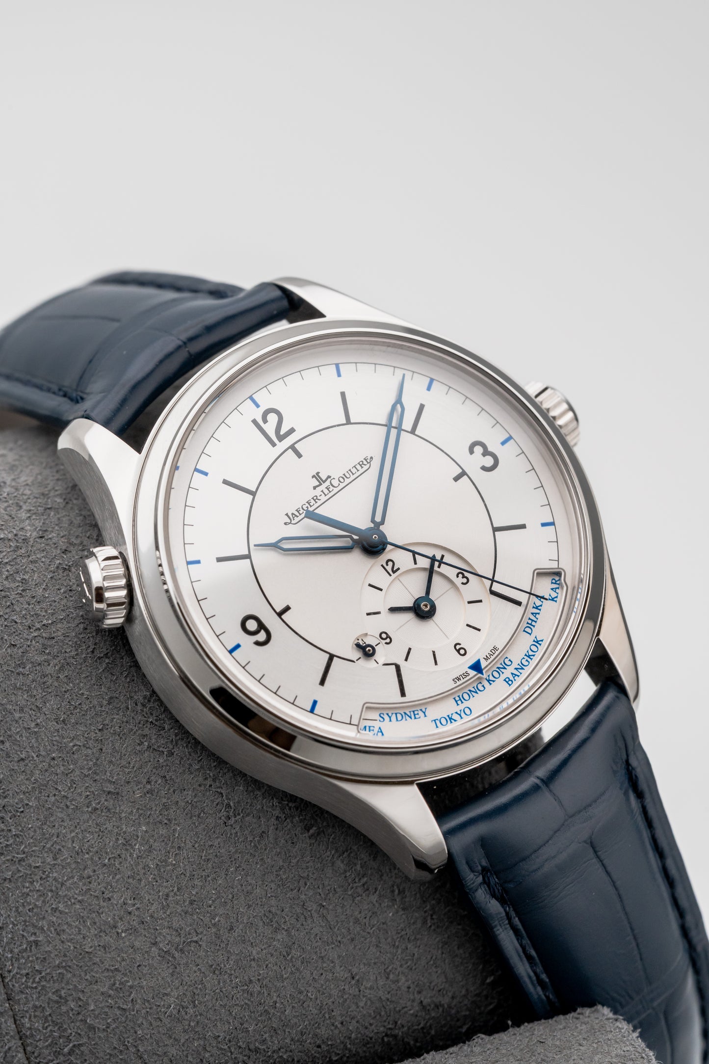 Jaeger-LeCoultre Master Geographic Q1428530 Silver Dial