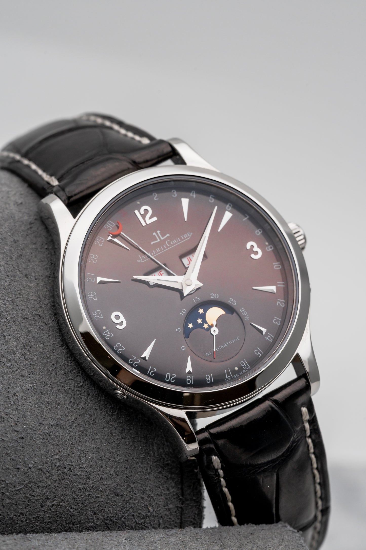 Jaeger-LeCoultre Master Moon Q143847A Black Dial
