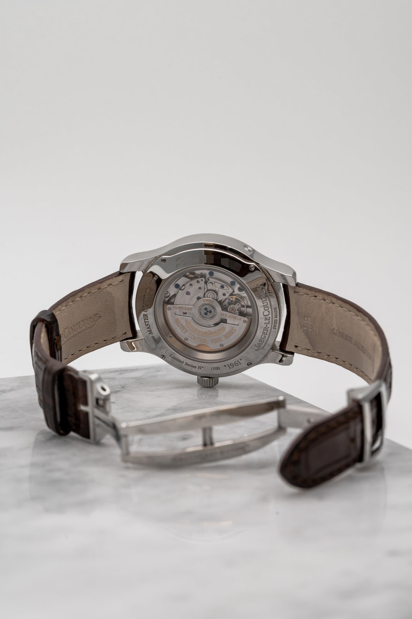 Jaeger-LeCoultre Master Calendar Limited Q1518450 Ruthenium Dial