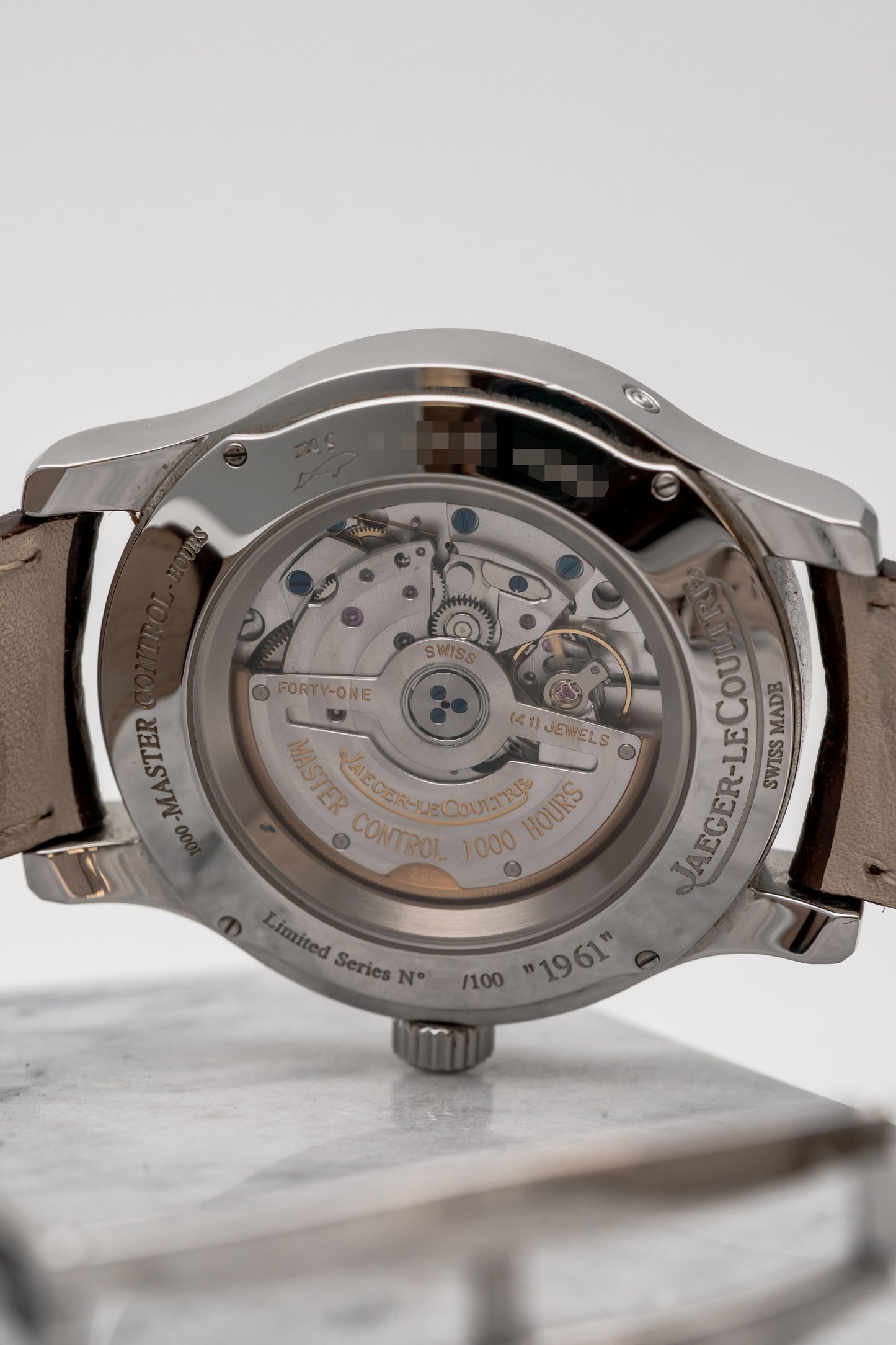 Jaeger-LeCoultre Master Calendar Limited Q1518450 Ruthenium Dial