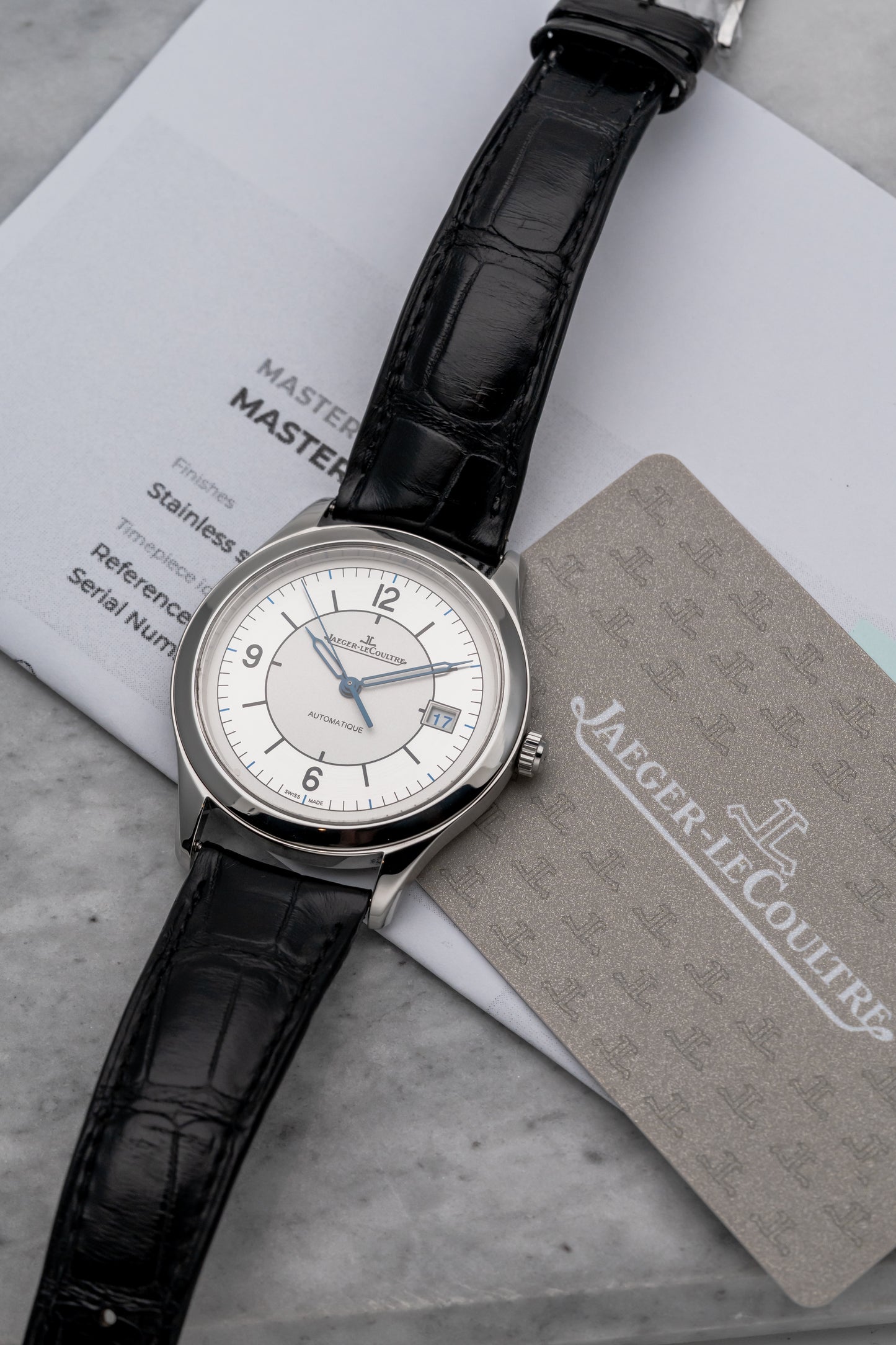 Jaeger-LeCoultre Master Control Date Q1548530, Silver Sector Dial