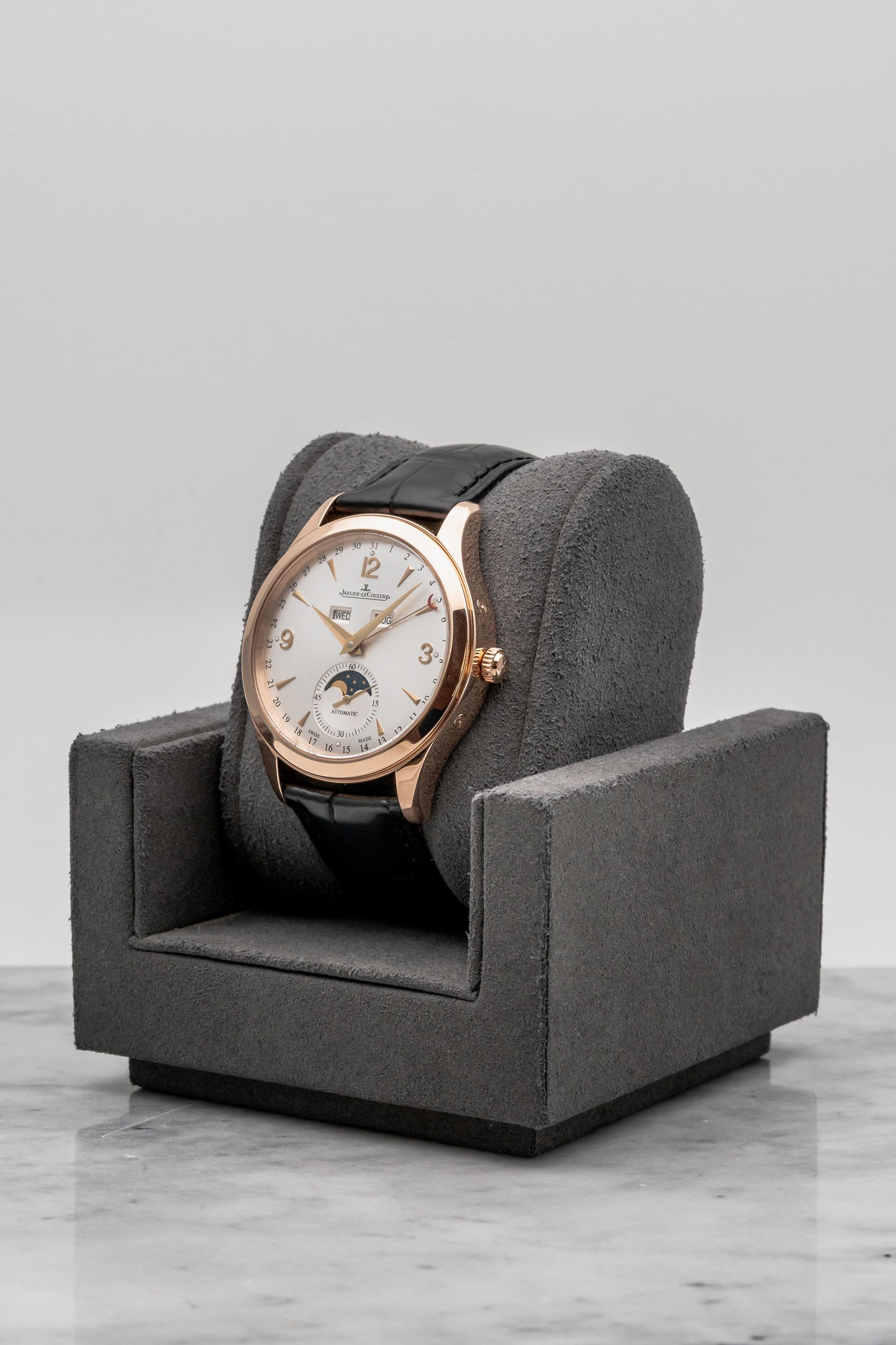 Jaeger-LeCoultre Master Calendar Rose Gold Q1552520 Silver Dial