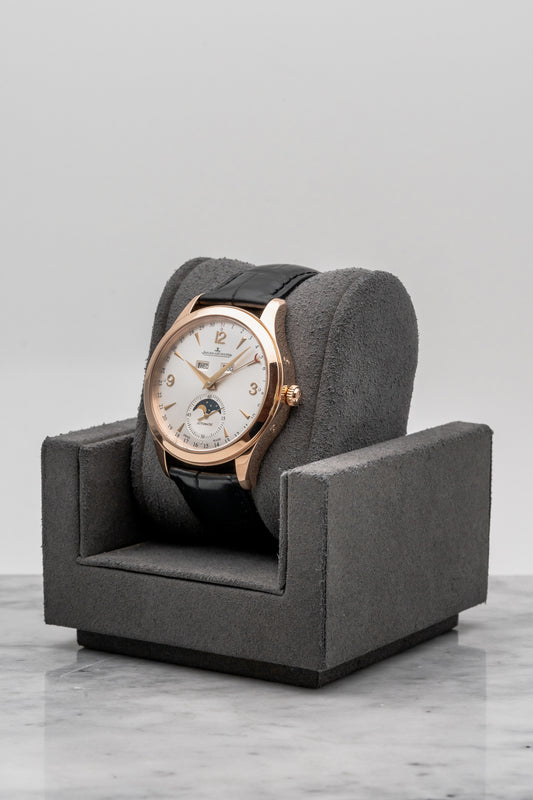 Jaeger-LeCoultre Master Calendar Rose Gold Q1552520 Silver Dial
