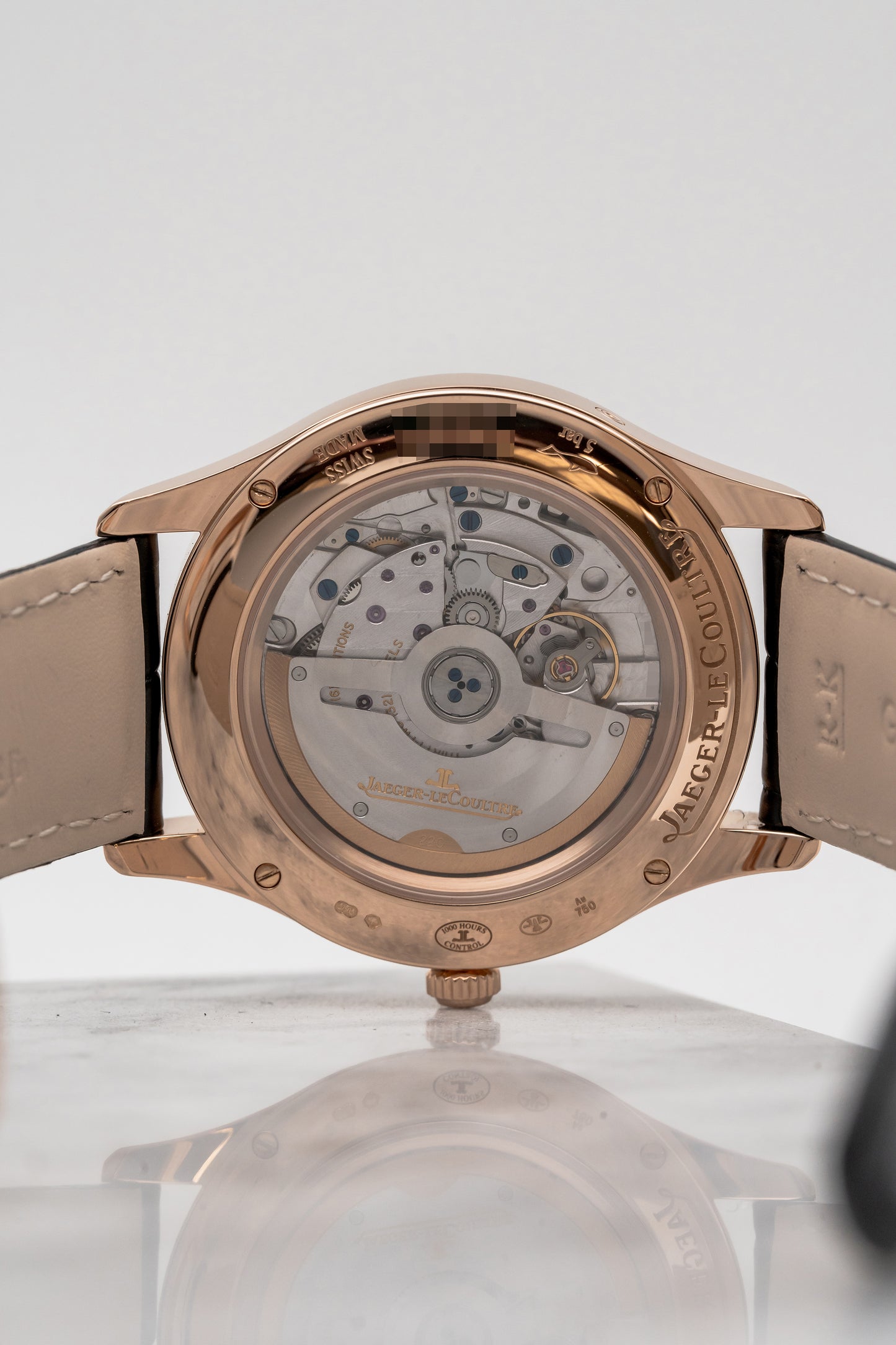 Jaeger-LeCoultre Master Calendar Rose Gold Q1552520 Silver Dial