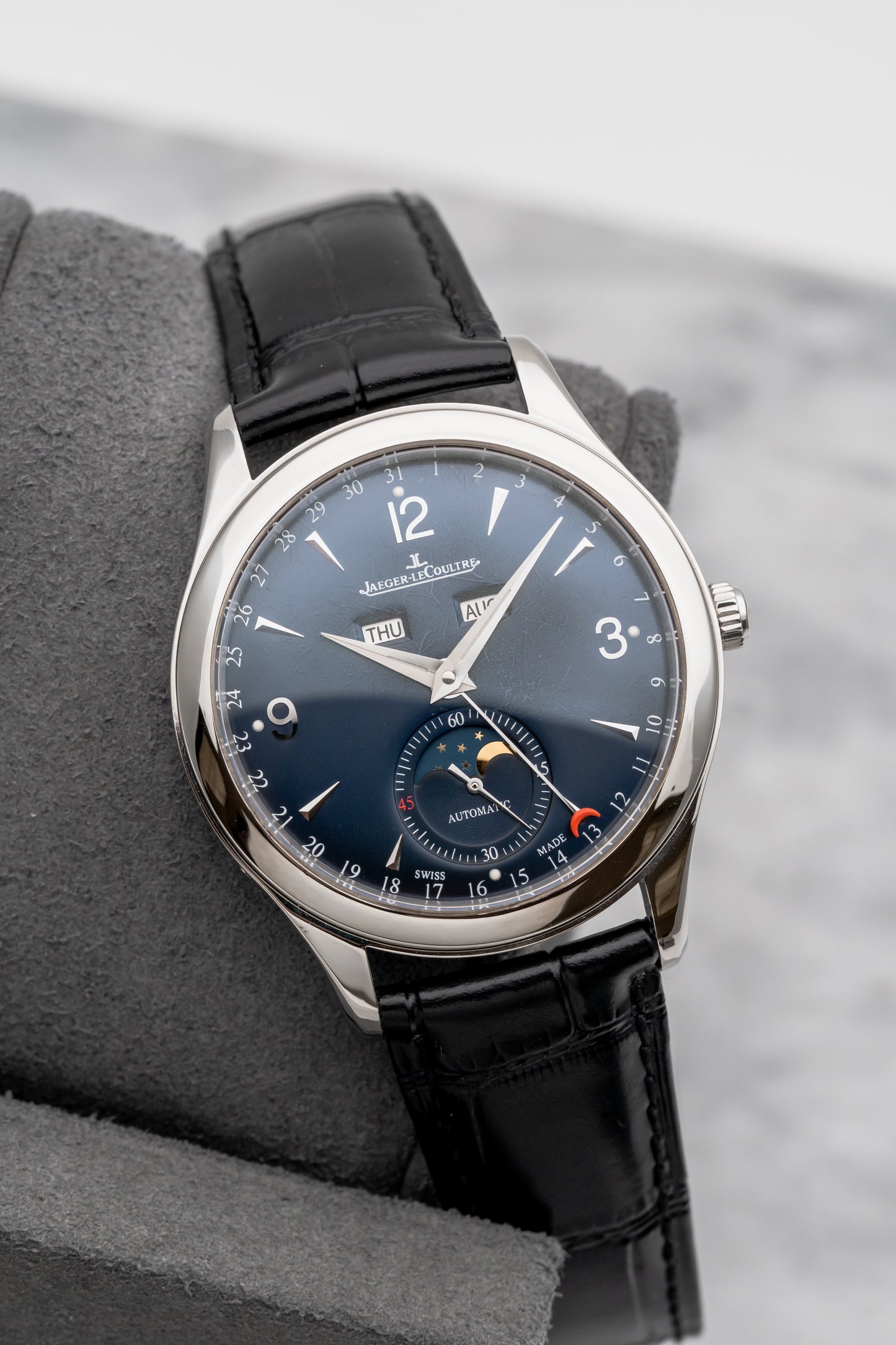 Jaeger-LeCoultre Master Calendar Q155848H Blue Dial