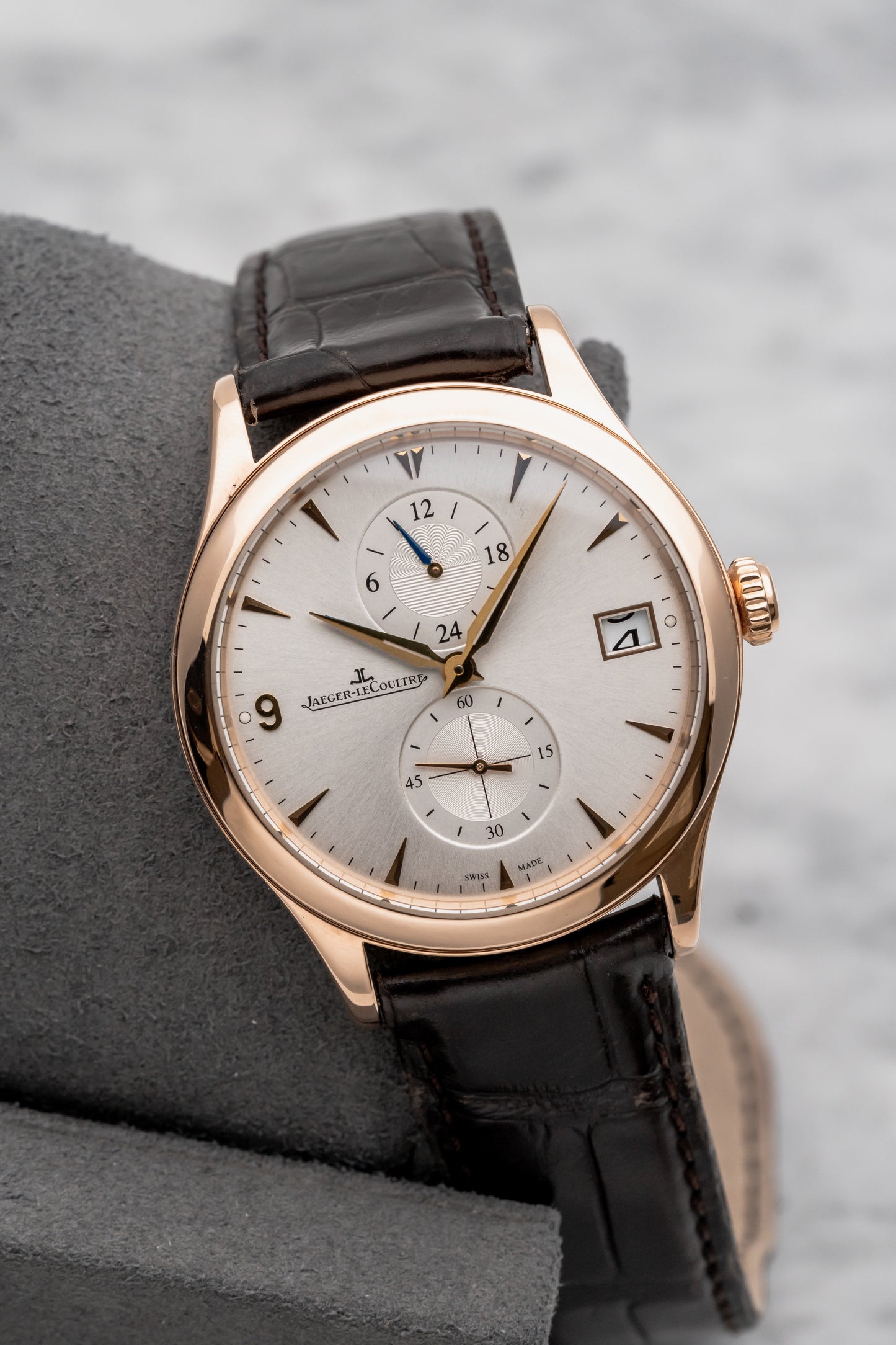 Jaeger-LeCoultre Master Hometime Q1622530 Silver Dial