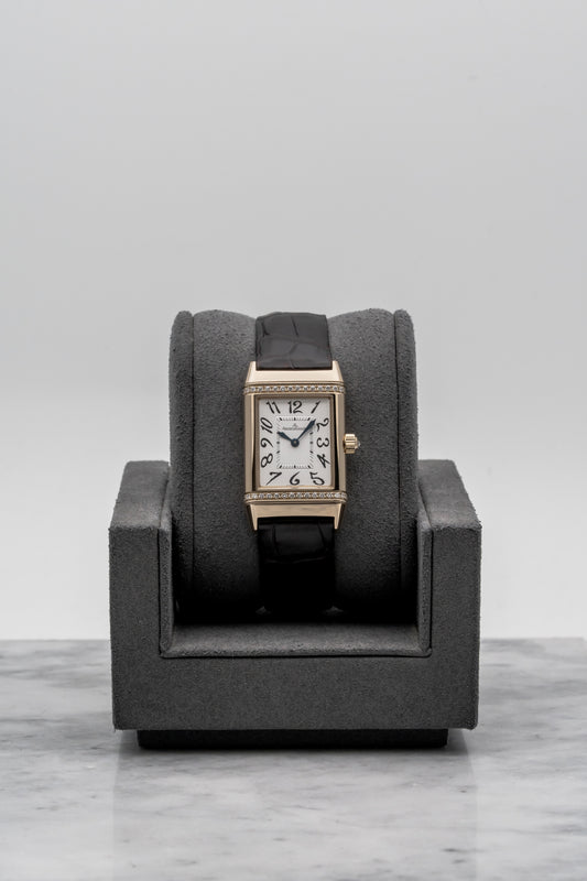 Jaeger-LeCoultre Reverso Duetto Classique Q2562402, Silver & Black Dial