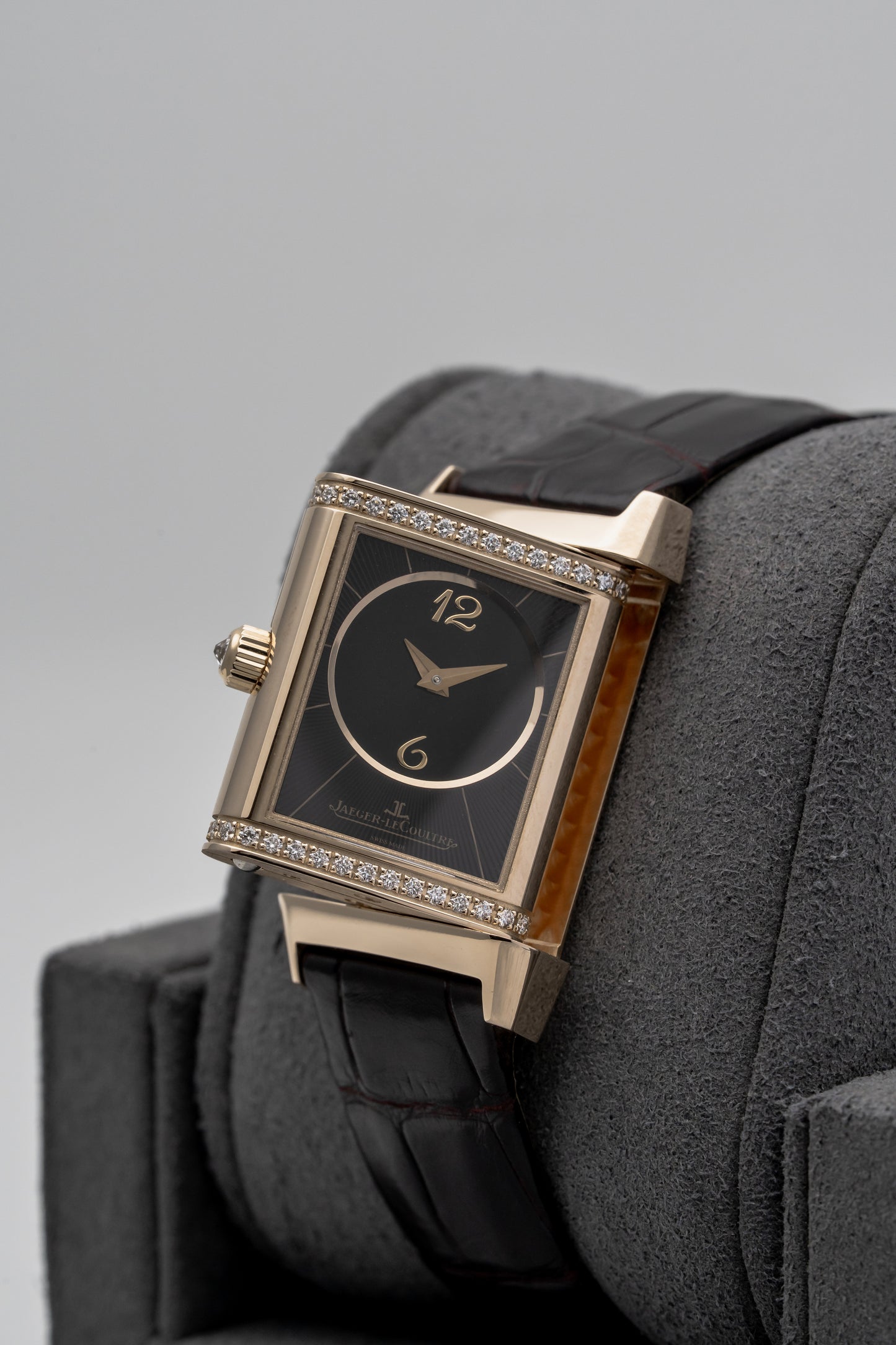 Jaeger-LeCoultre Reverso Duetto Classique Q2562402, Silver & Black Dial