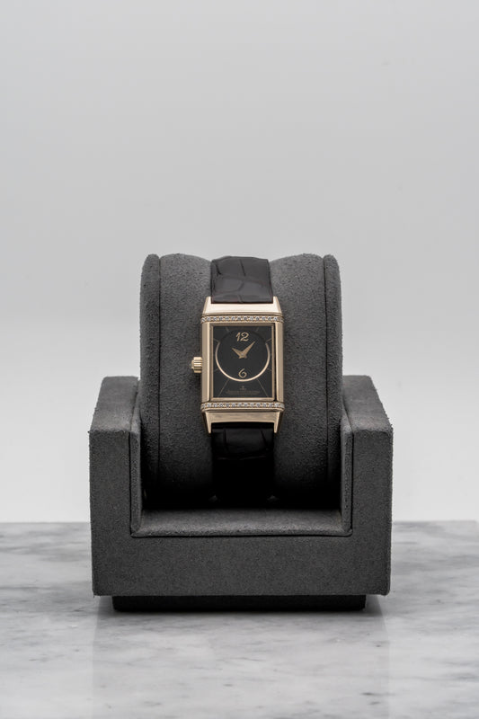 Jaeger-LeCoultre Reverso Duetto Classique Q2562402, Silver & Black Dial