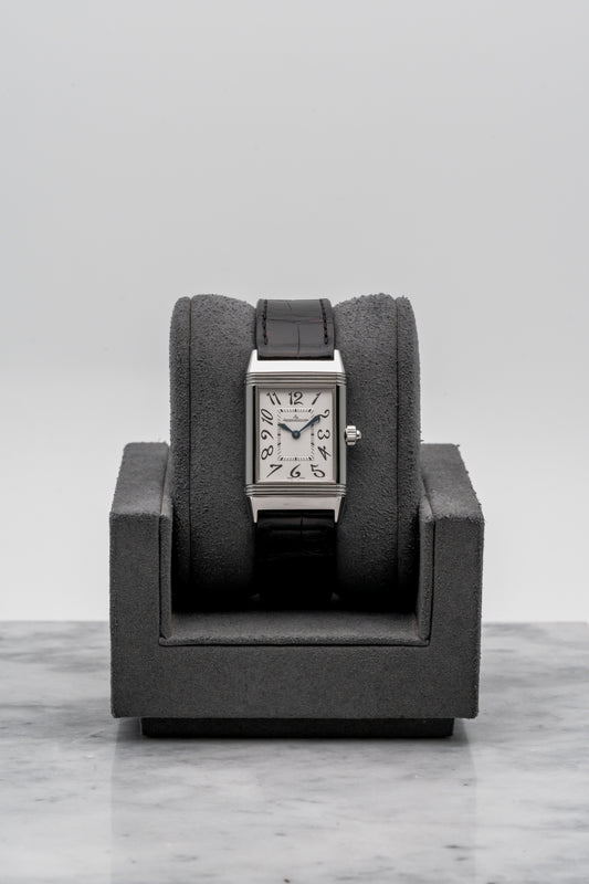 Jaeger-LeCoultre Reverso Duetto Duoface Q2568403 Silver/Black Dial