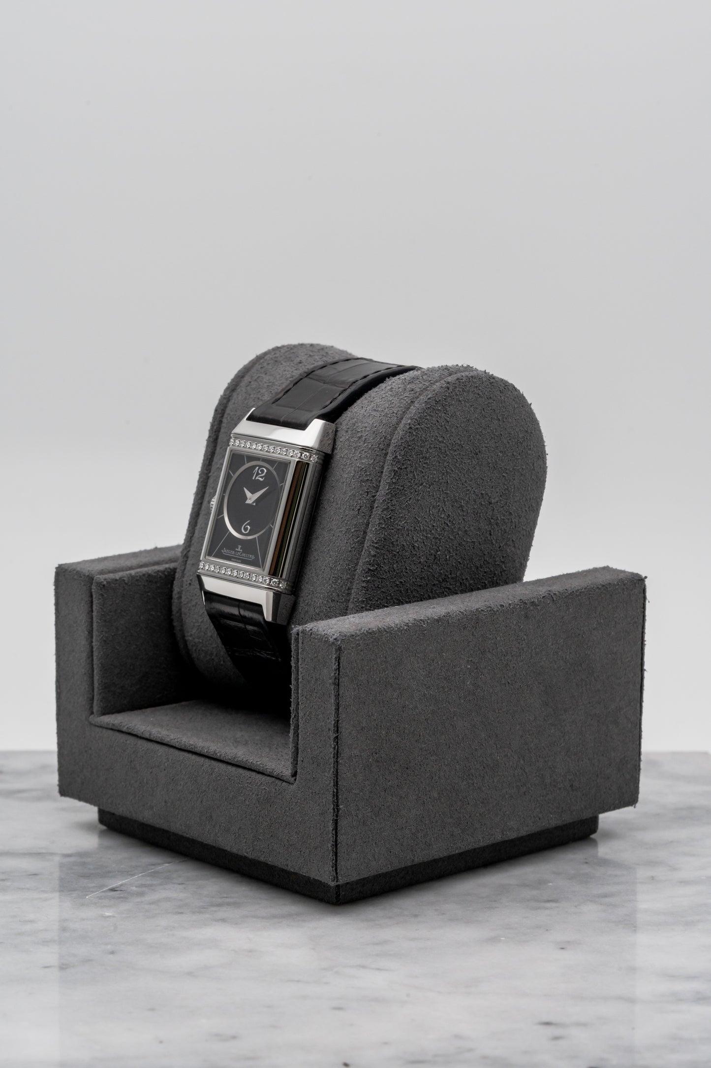 Jaeger-LeCoultre Reverso Duetto Duoface Q2568403 Silver/Black Dial