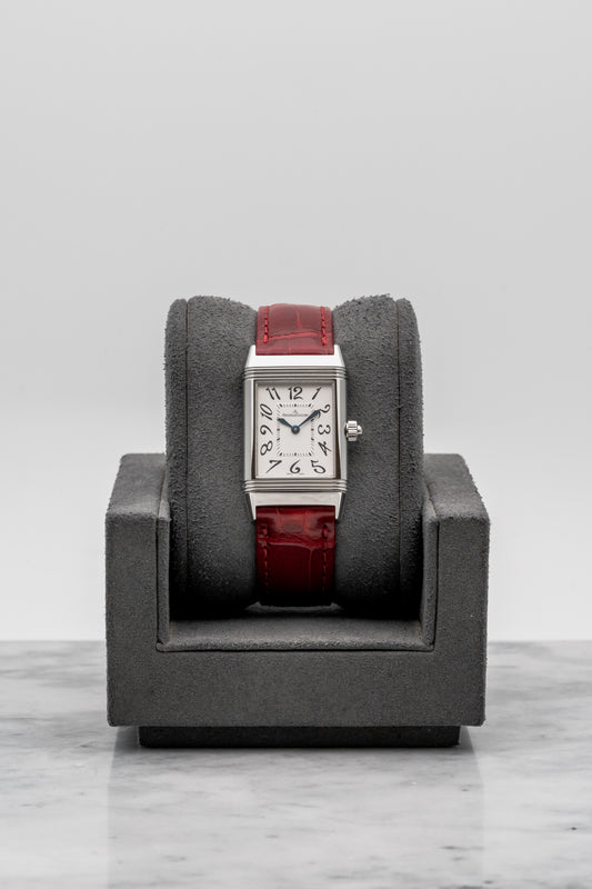 Jaeger-LeCoultre Reverso Duetto Classique Q2568403 Silver/Black Dial