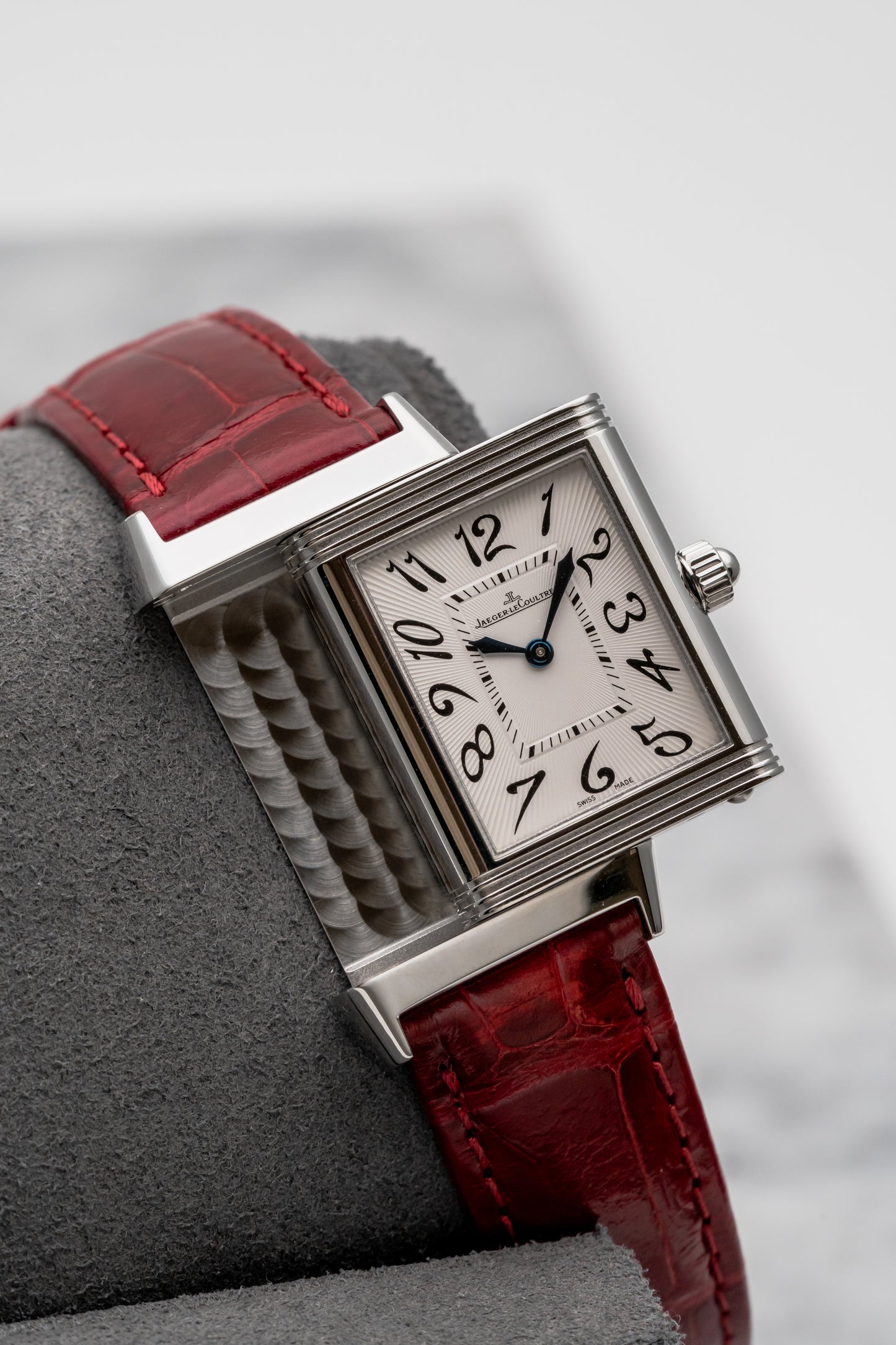 Jaeger-LeCoultre Reverso Duetto Classique Q2568403 Silver/Black Dial